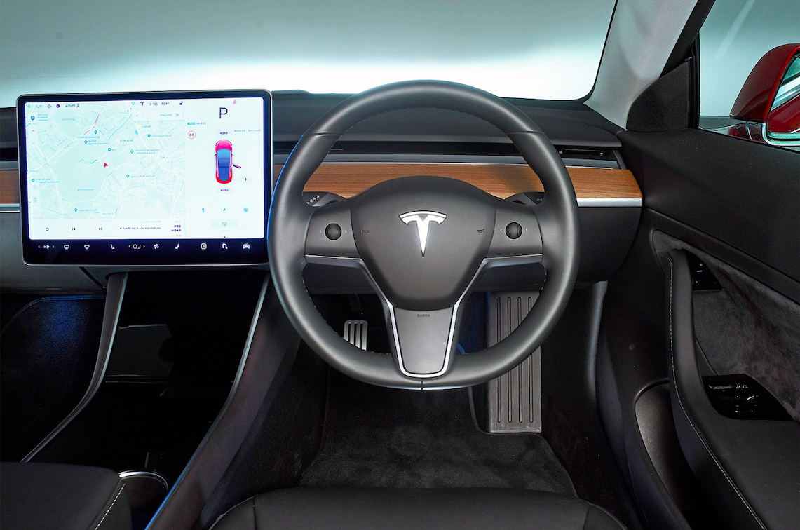 Tesla Model 3 dashboard