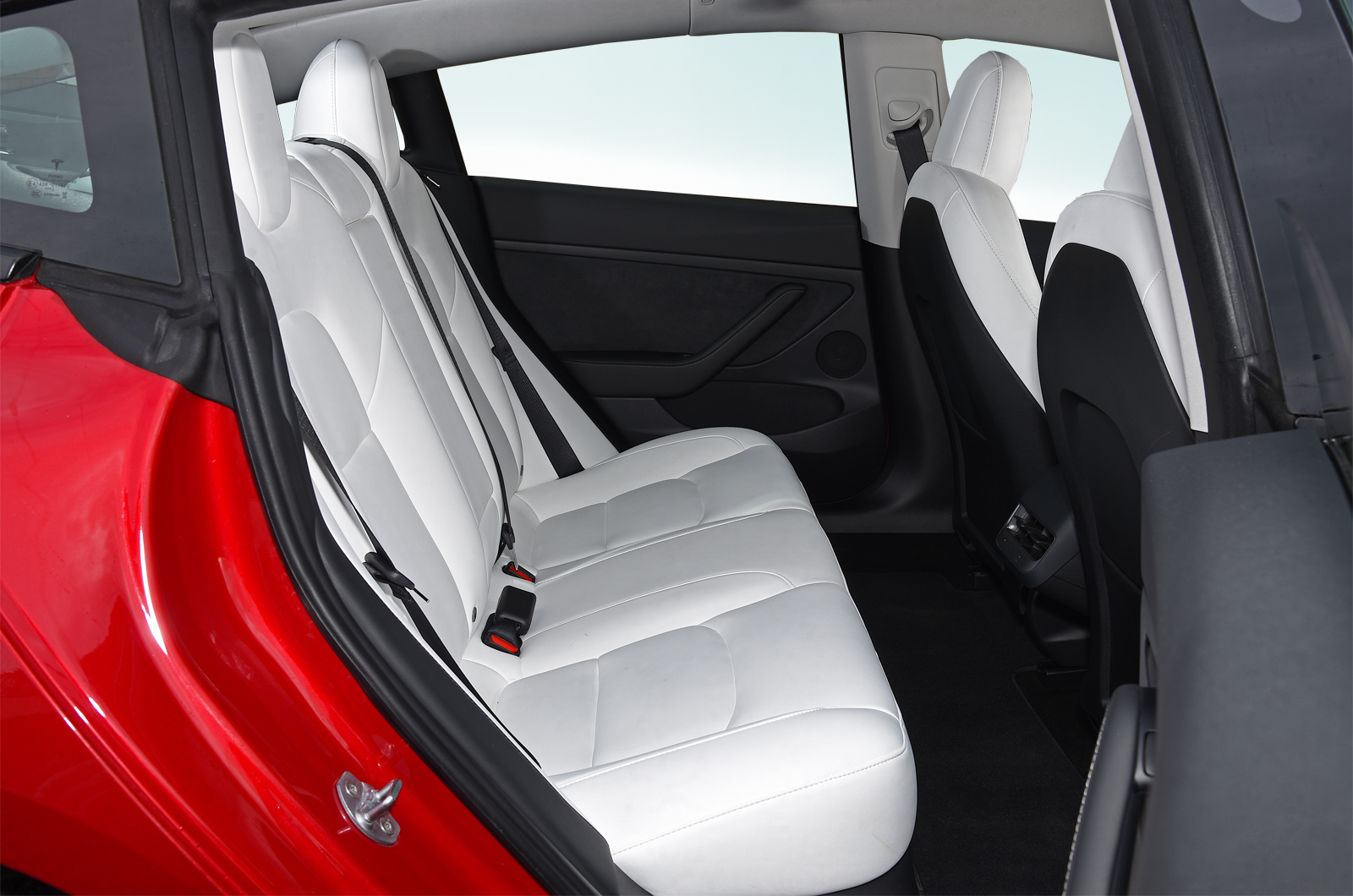 Tesla Model 3 rear seats