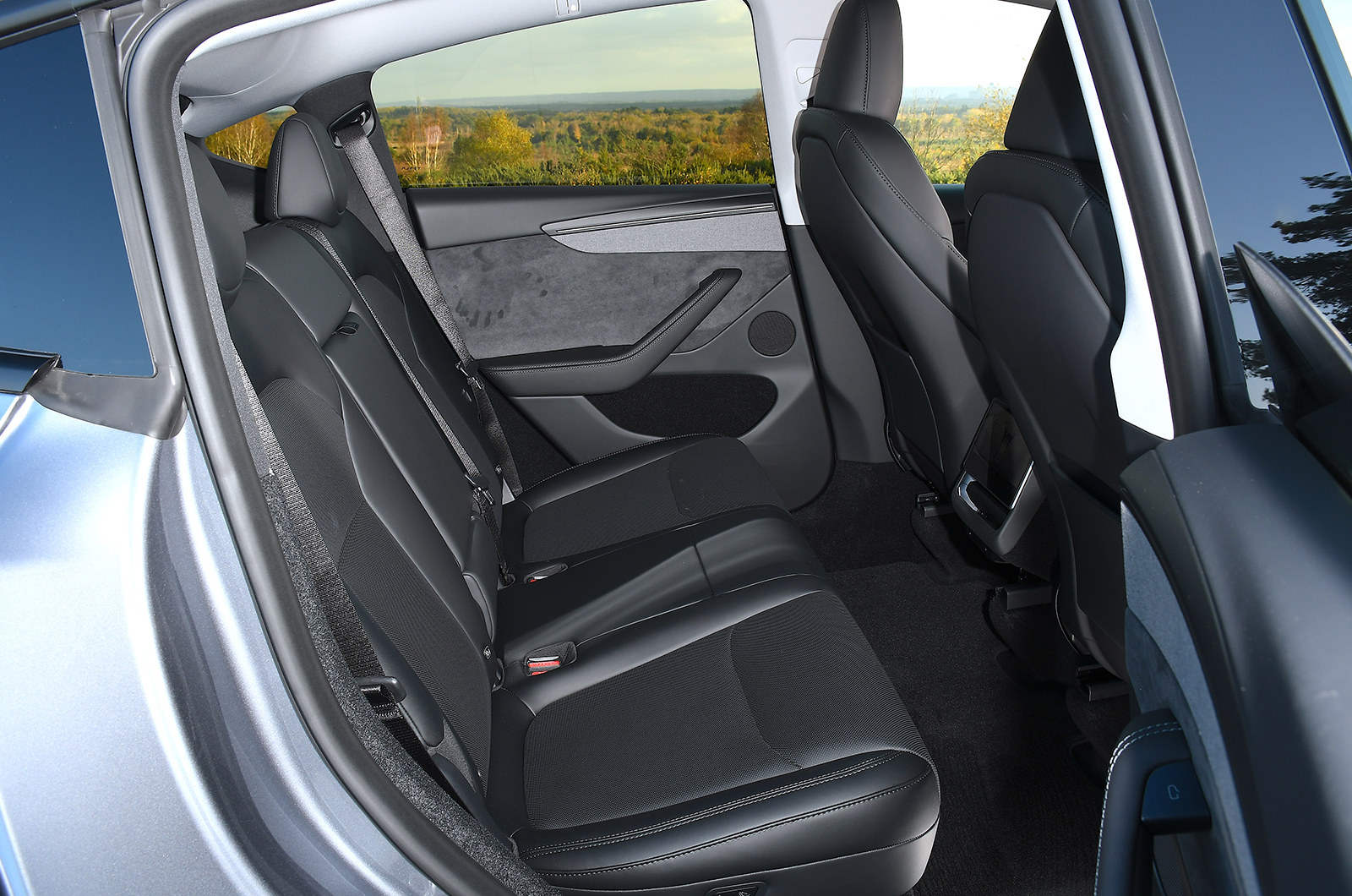 Tesla Model Y rear seats
