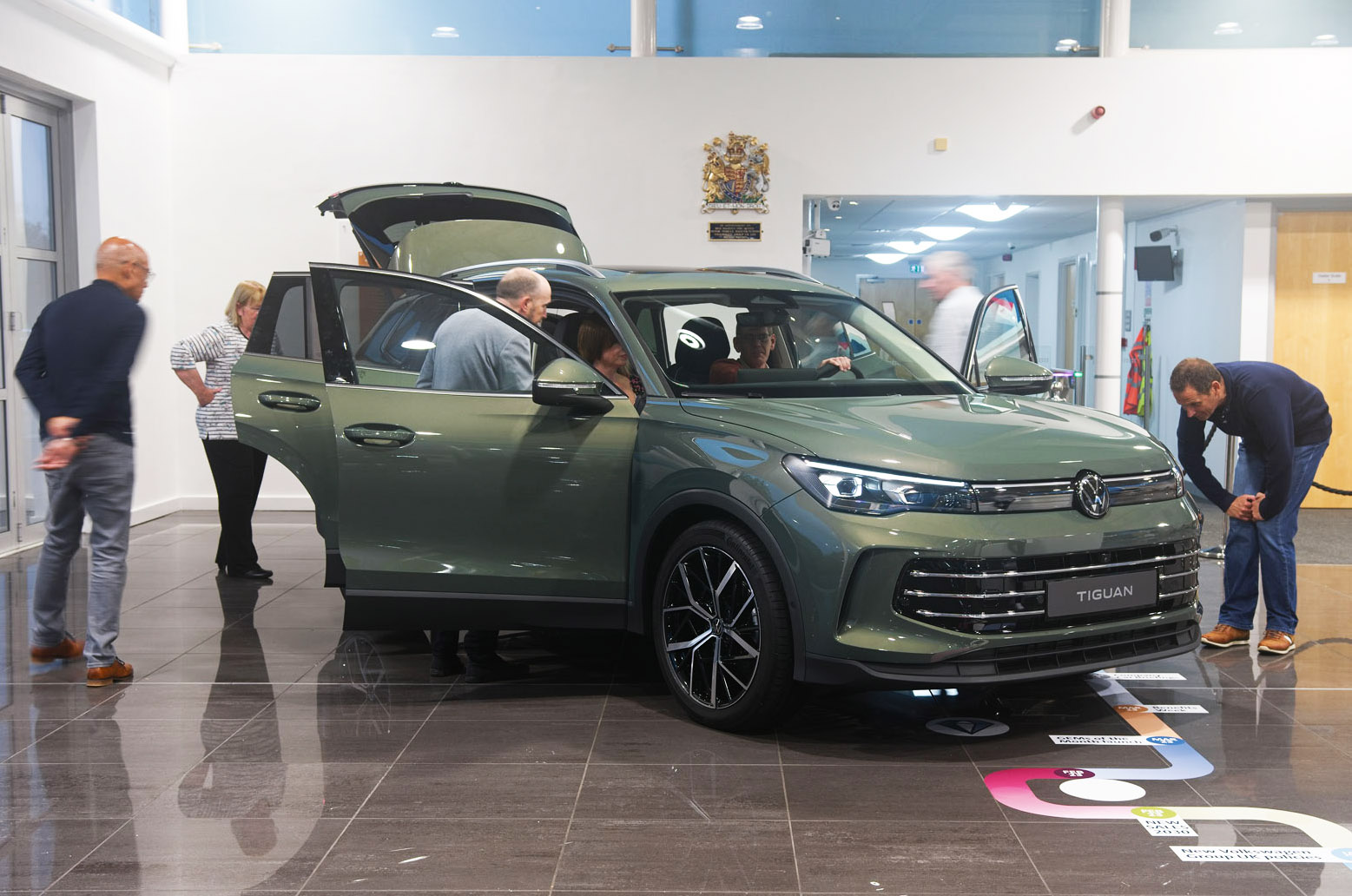 Volkswagen Tiguan reader test team