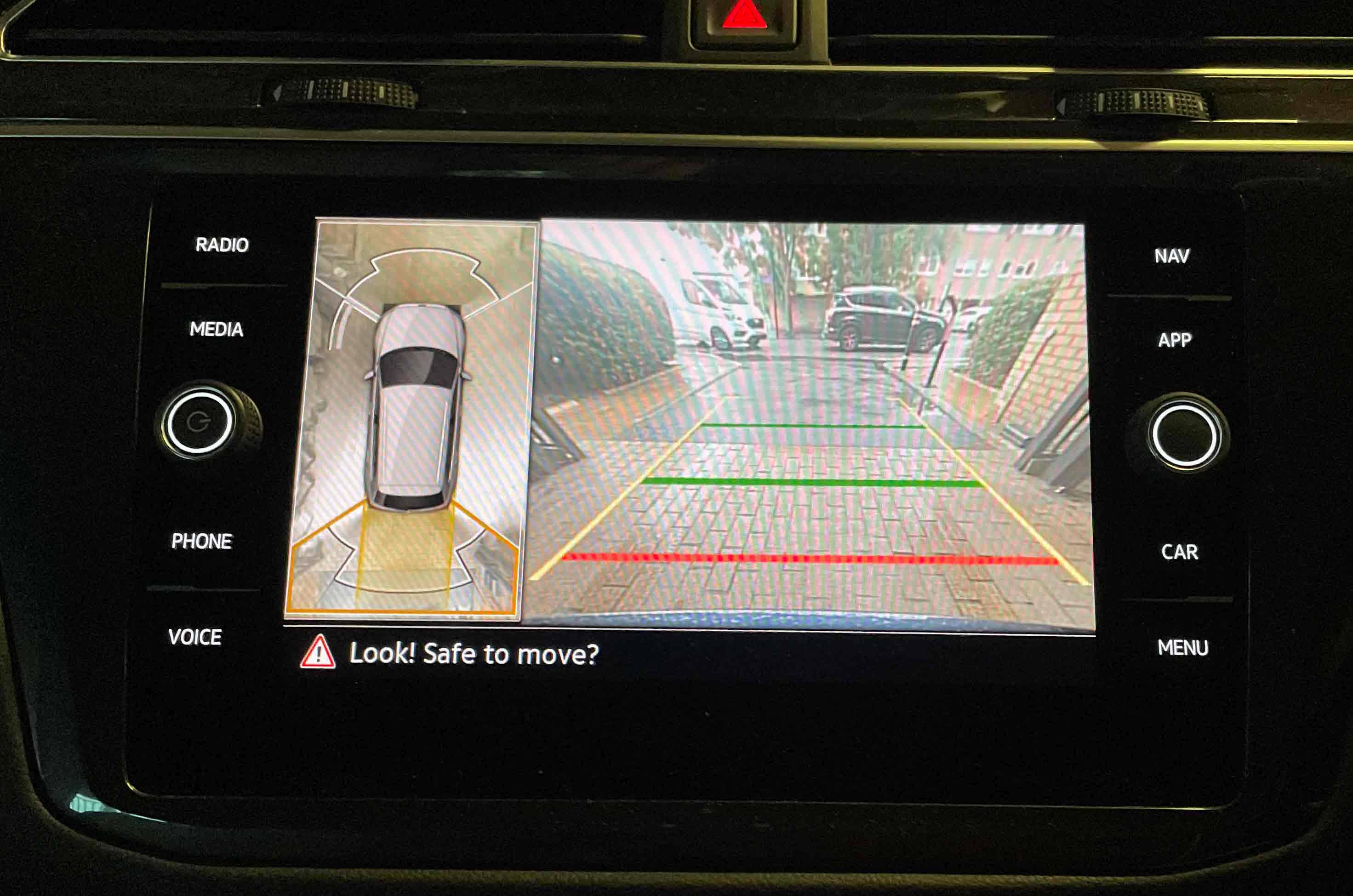 Volkswagen Tiguan reversing camera