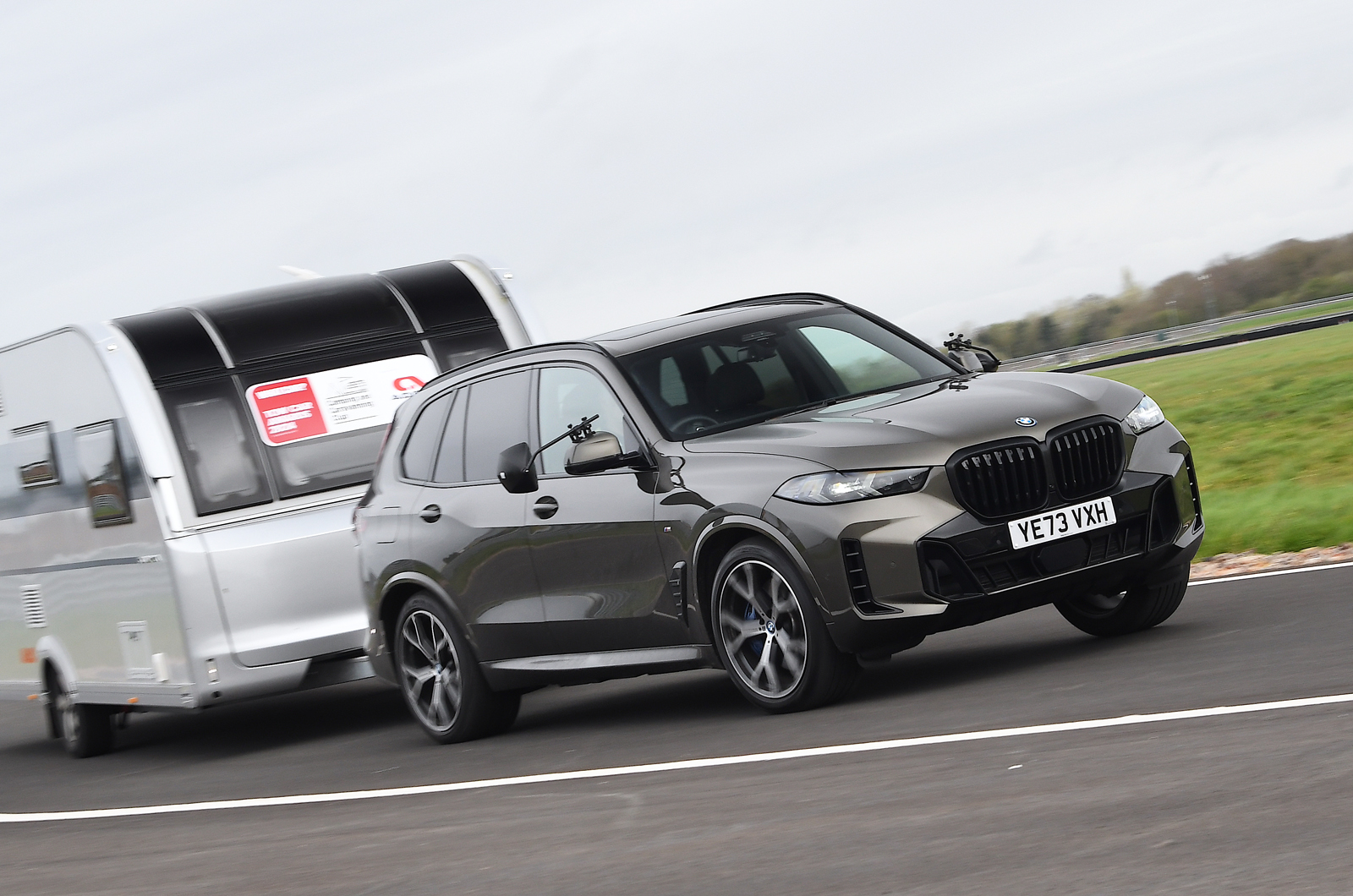 Tow Car Awards 2024 BMW X5 pulling caravan