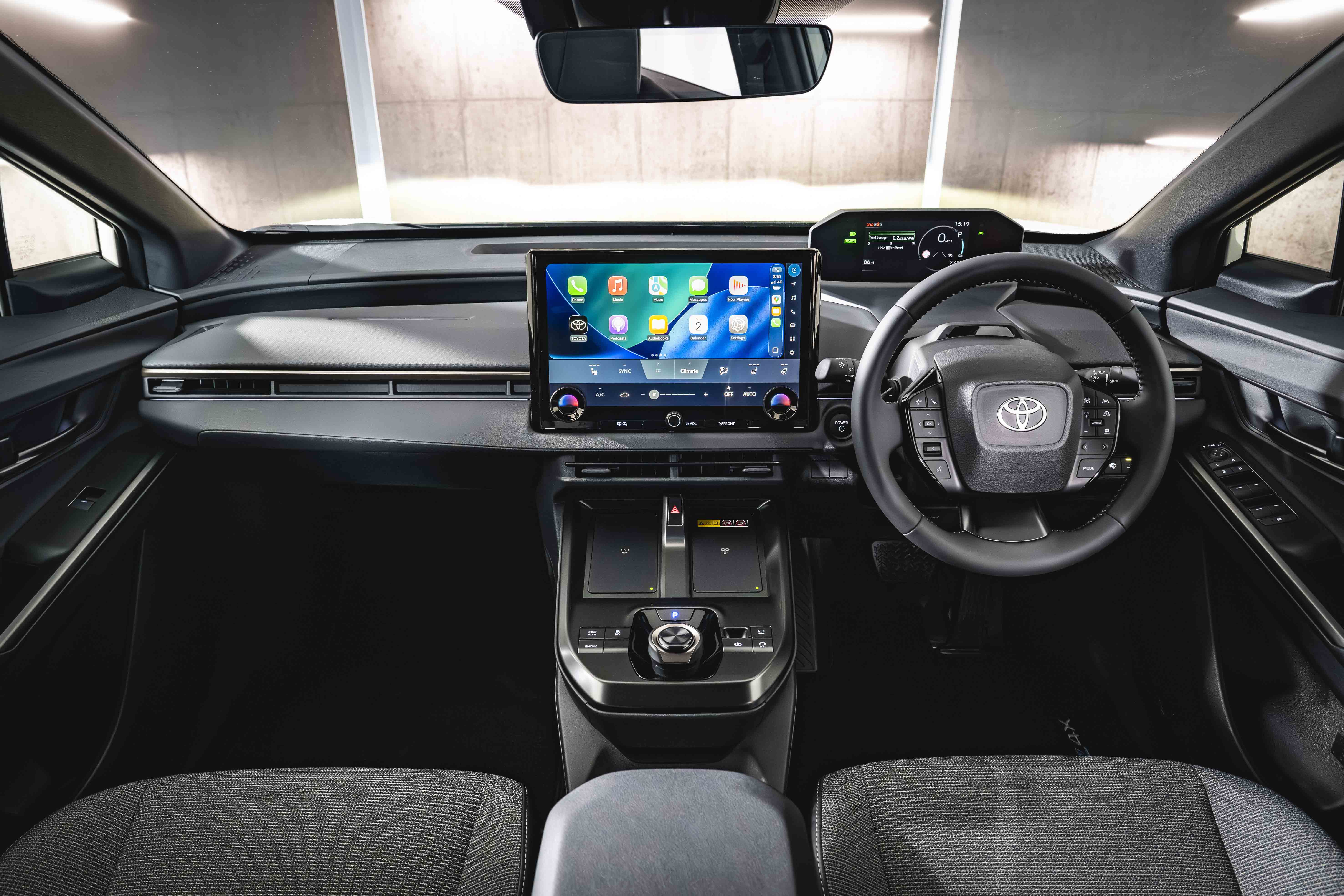 Toyota bZ4X dashboard