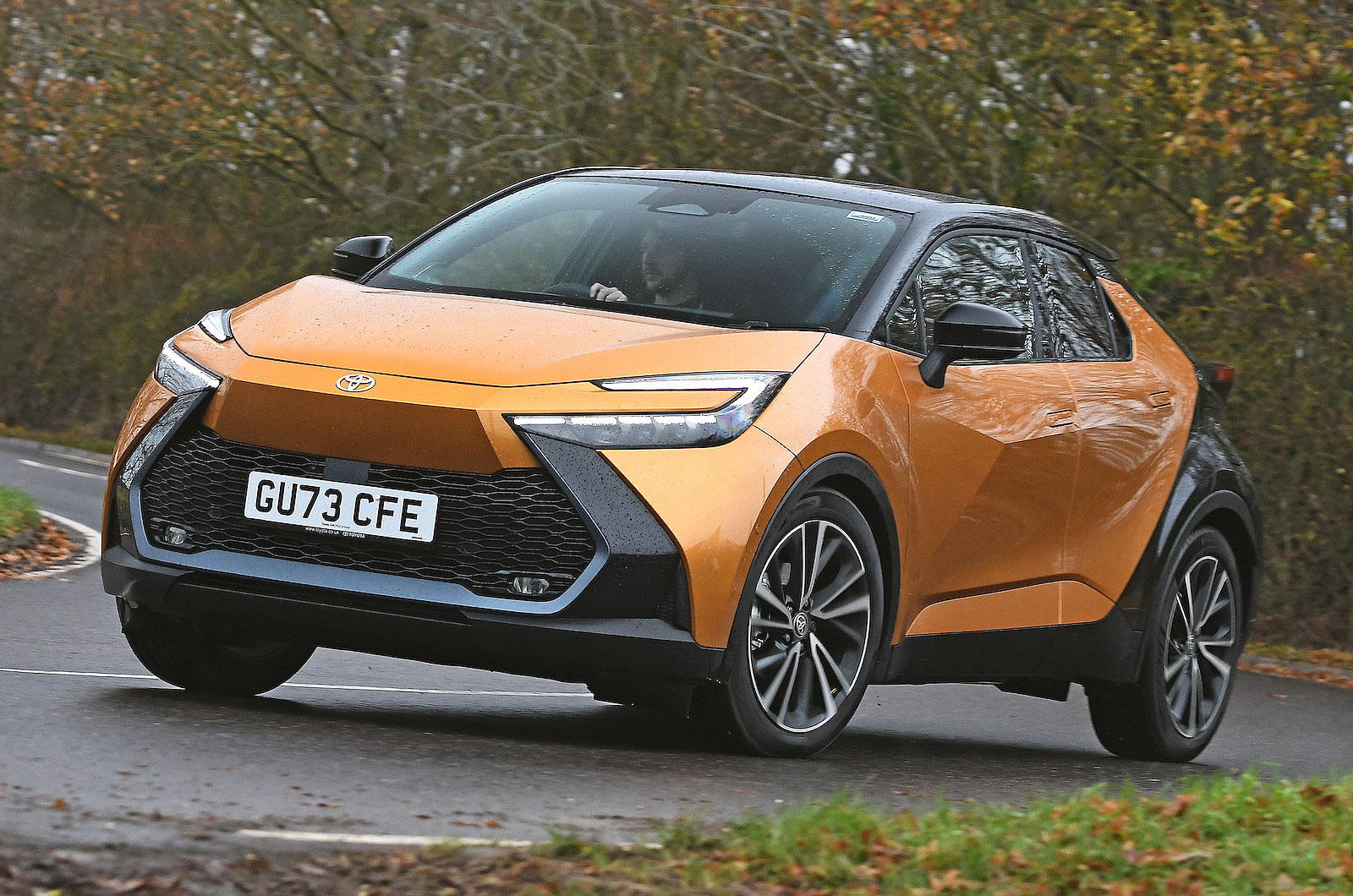 Toyota C-HR front cornering