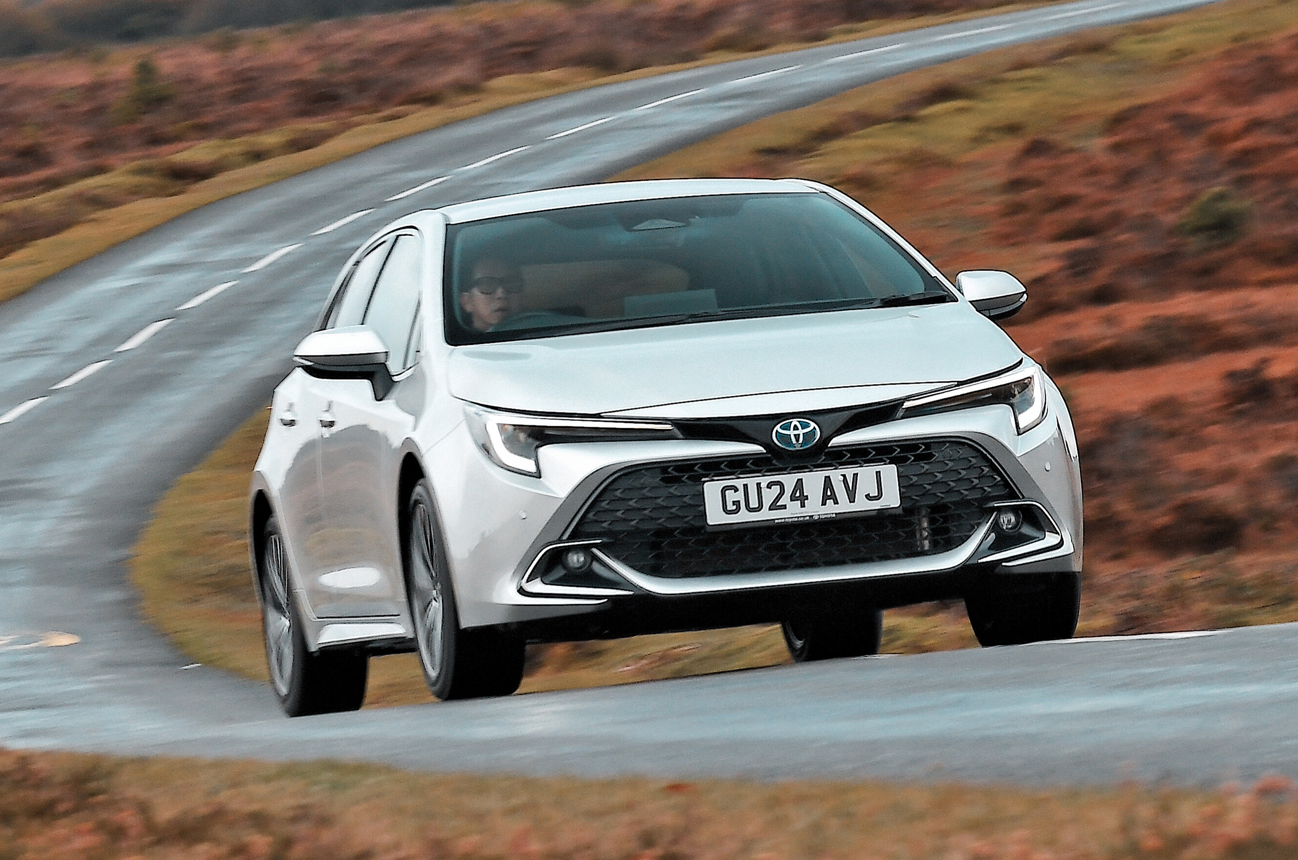 Toyota Corolla front driving