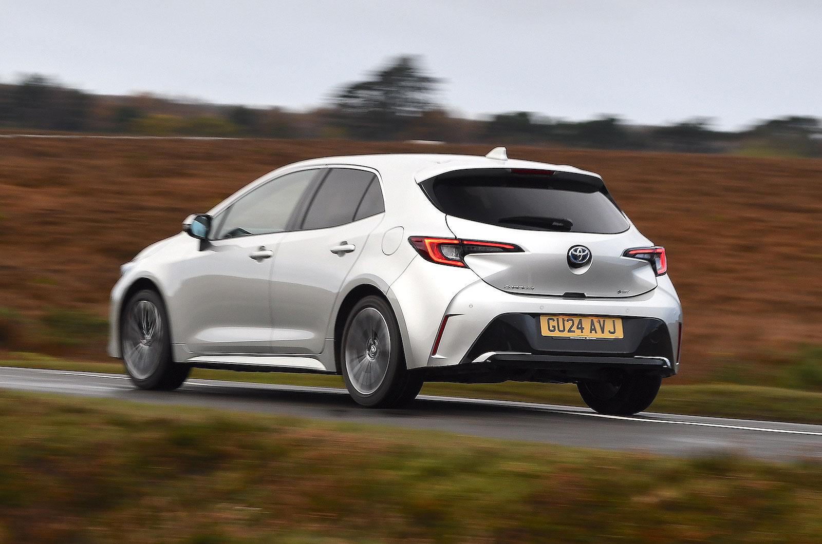 Toyota Corolla rear left driving