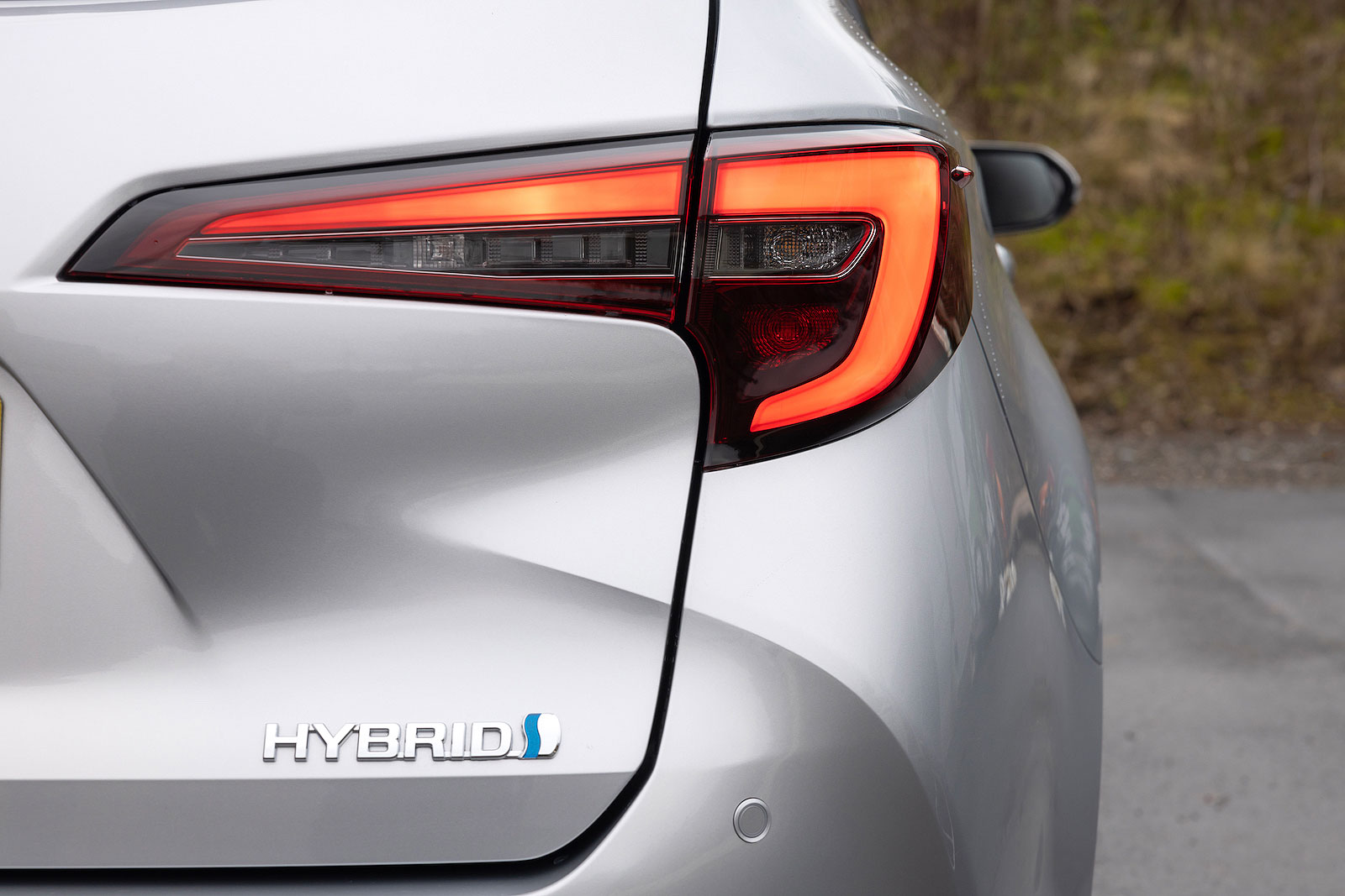 Toyota Corolla Touring Sports rear lights detail