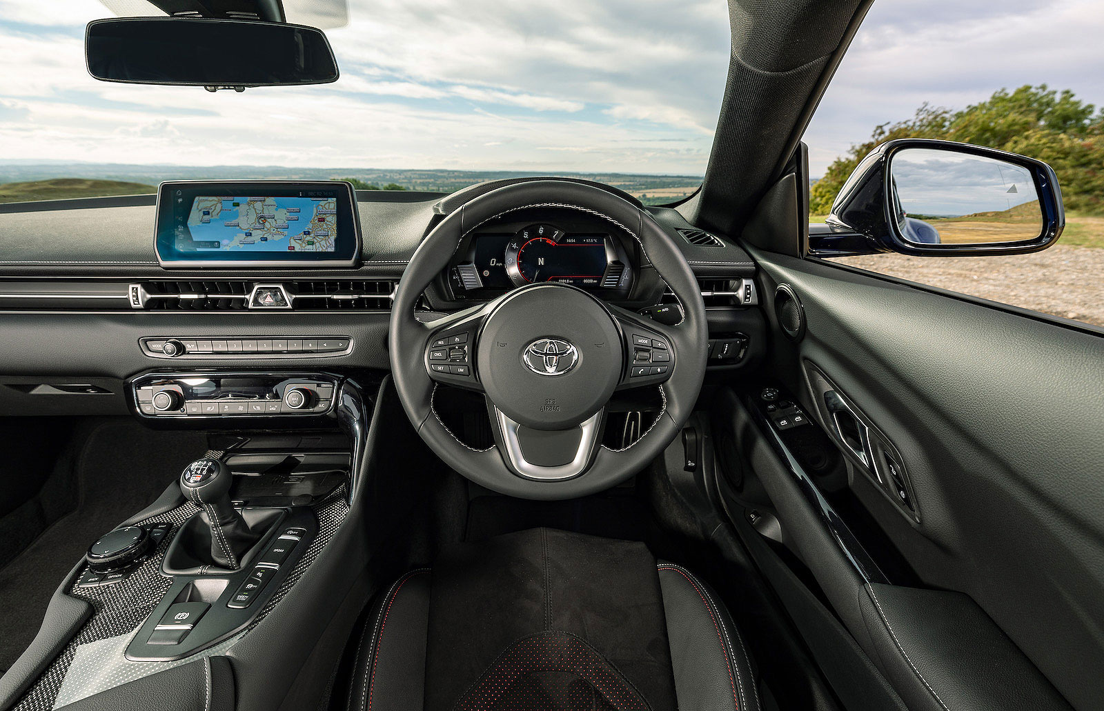 Toyota GR Supra 2022 interior dashboard