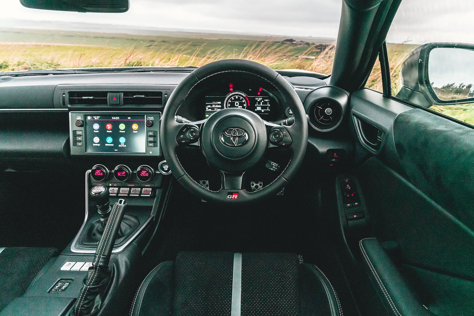 Toyota GR86 2022 interior dashboard