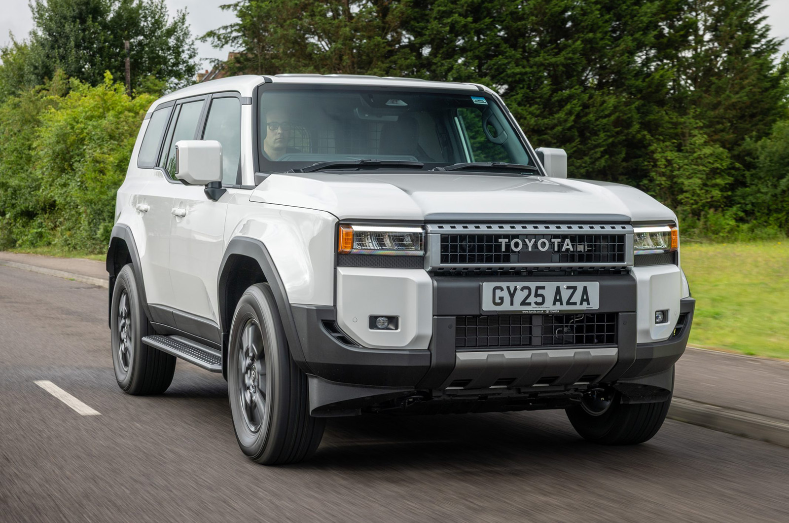 Toyota Land Cruiser Commercial front driving