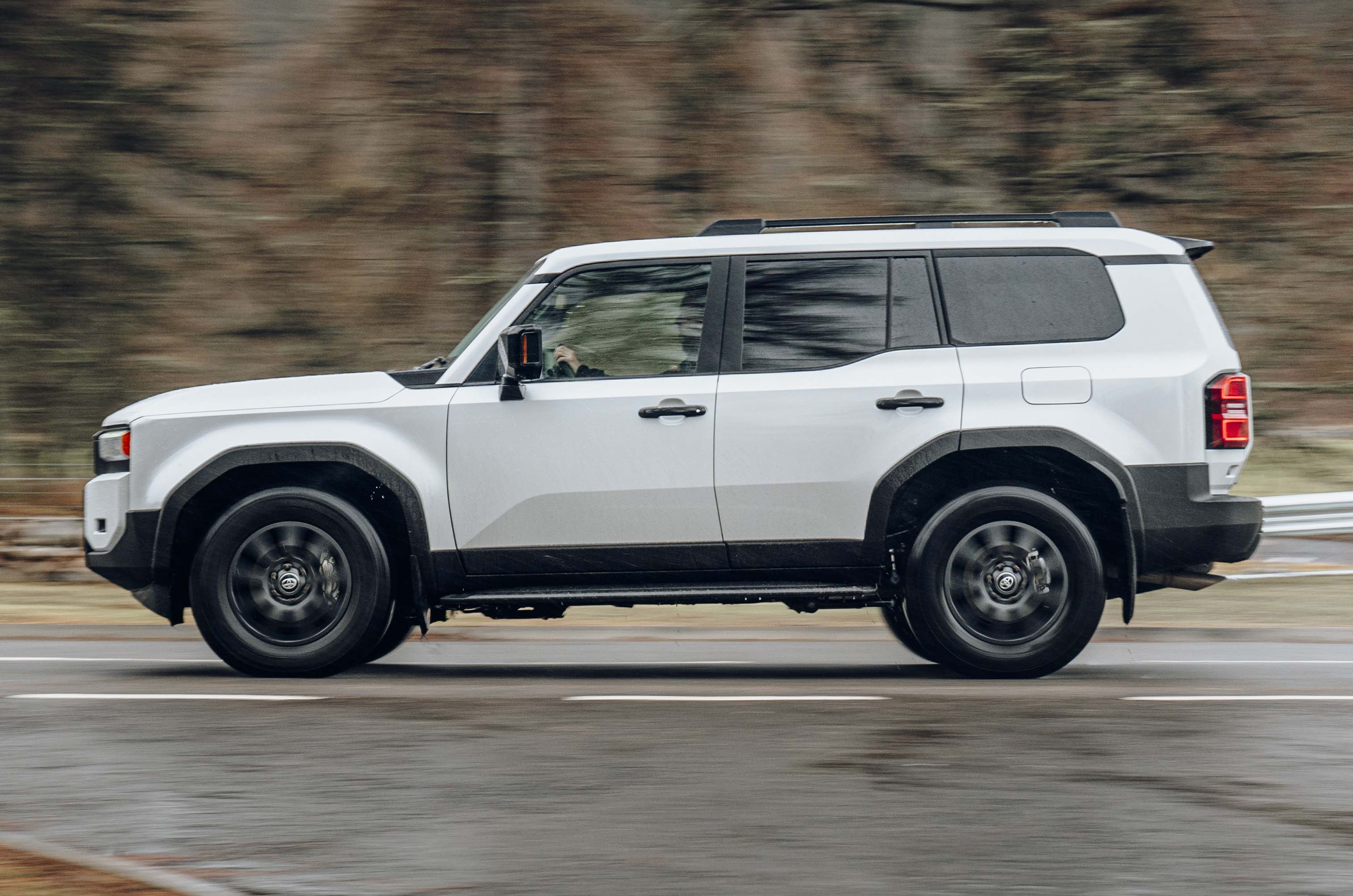 Toyota Land Cruiser side driving