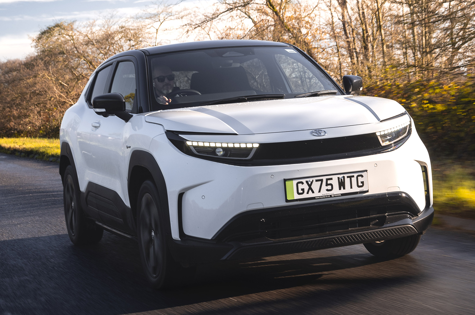 Toyota Urban Cruiser driving