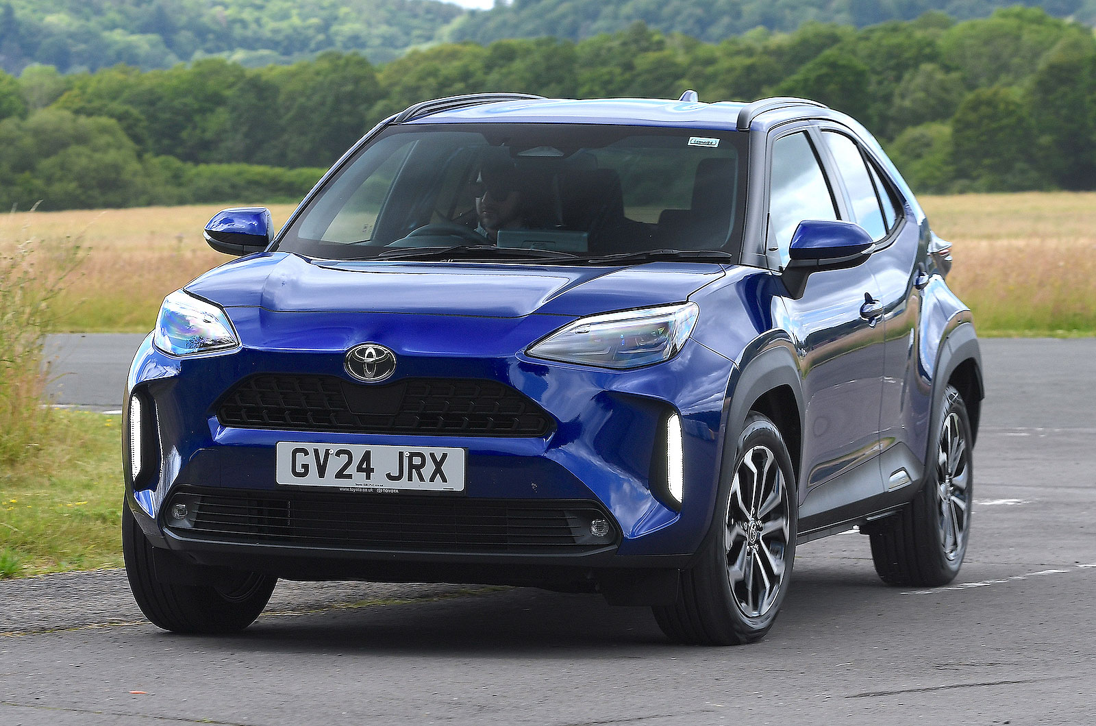 Toyota Yaris Cross front cornering