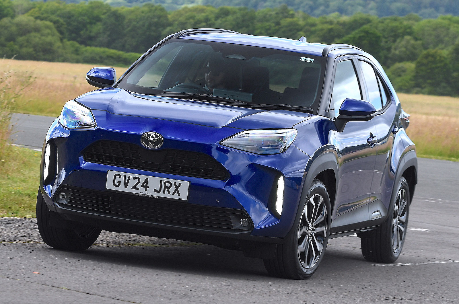 Toyota Yaris Cross front cornering