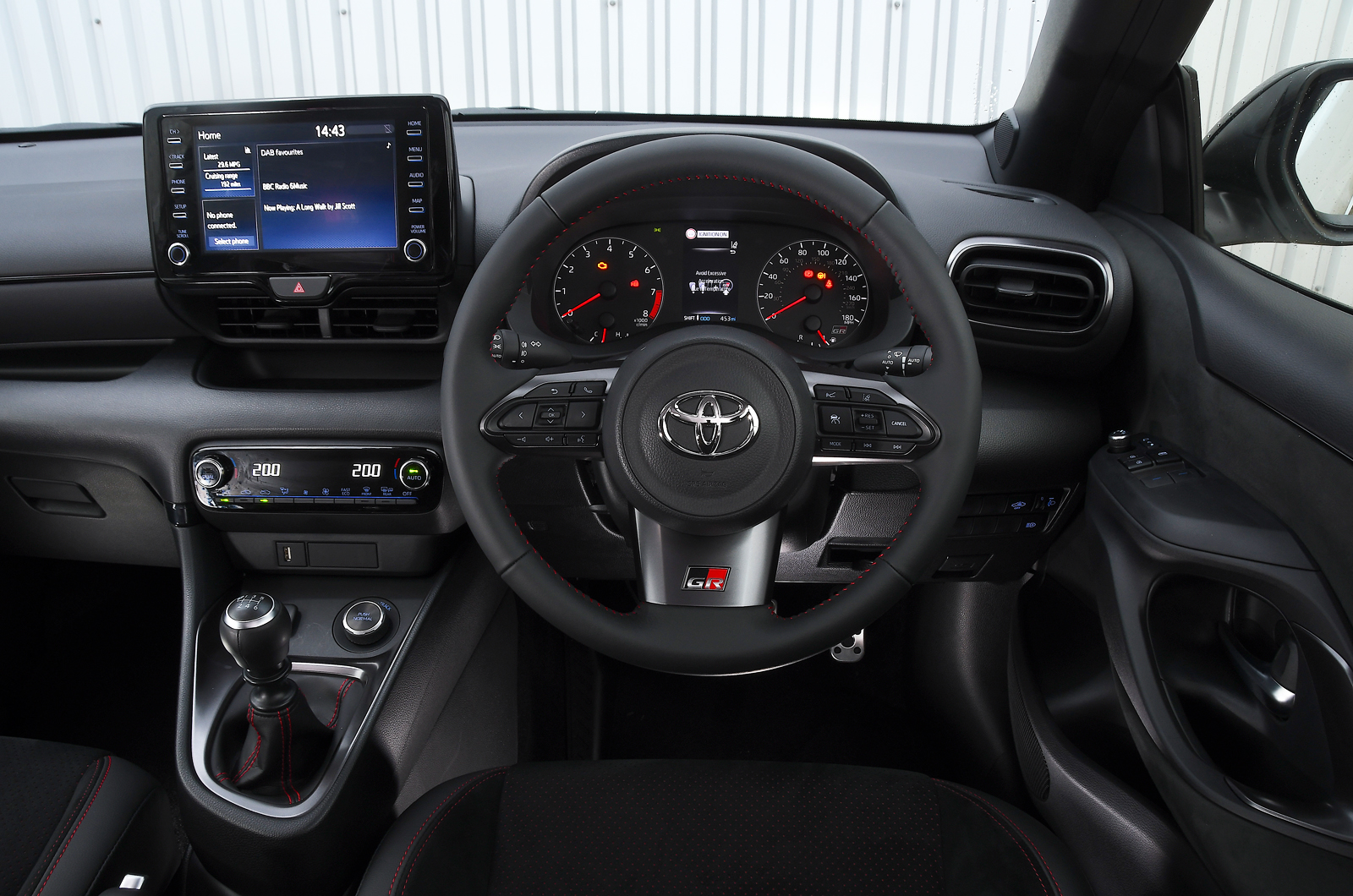 Used Toyota GR Yaris 2020-present dashboard