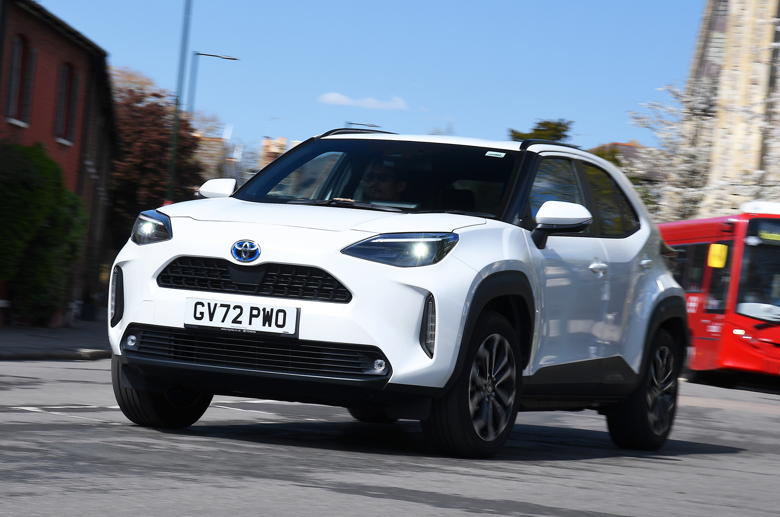 Toyota Yaris Cross front cornering
