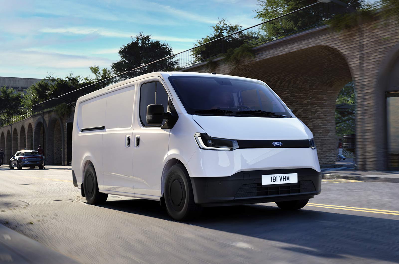 Ford Transit City front driving
