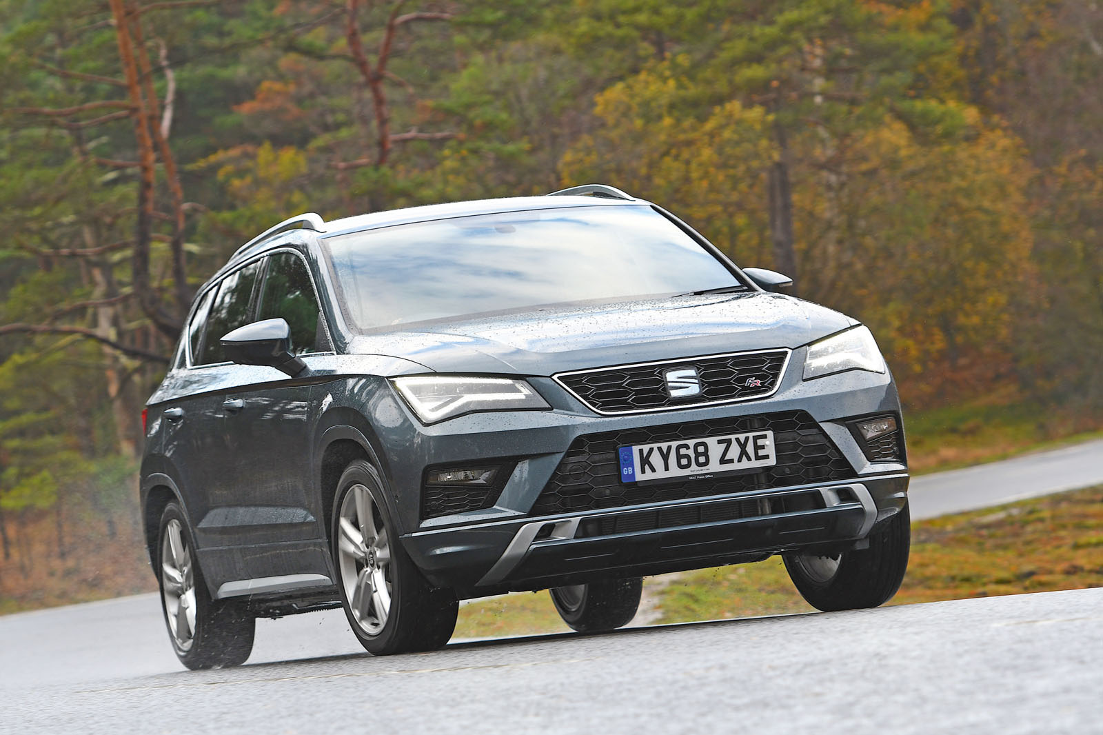 Seat Ateca driving