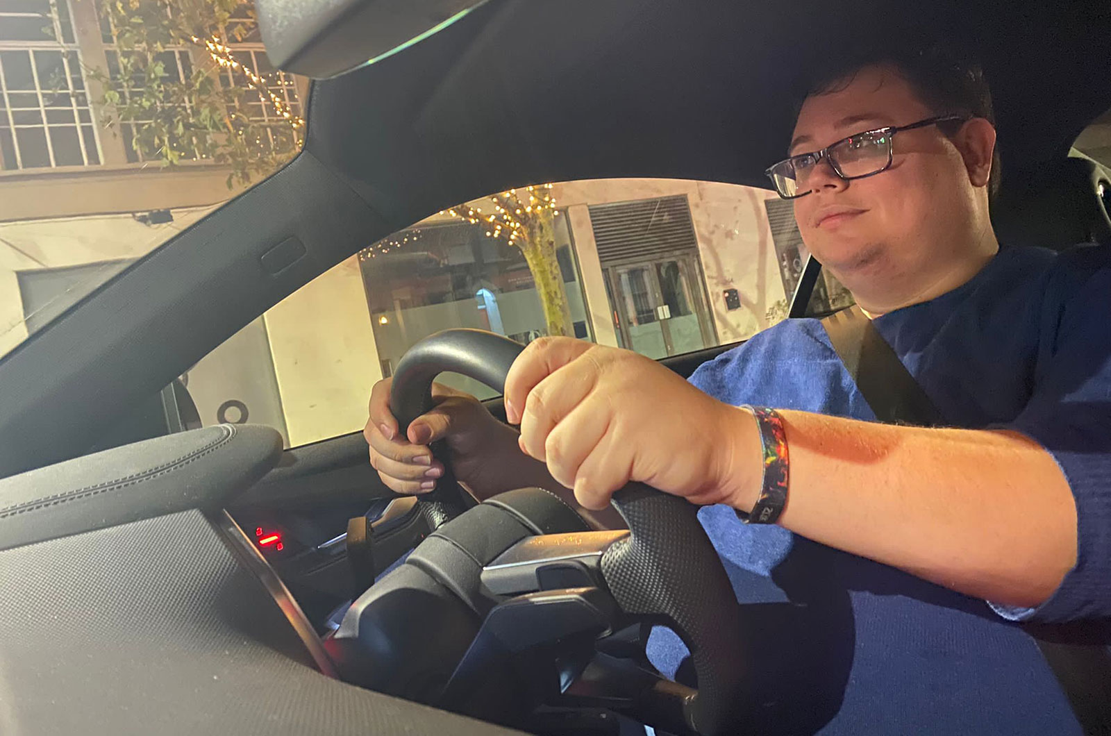Darren driving Audi TTS