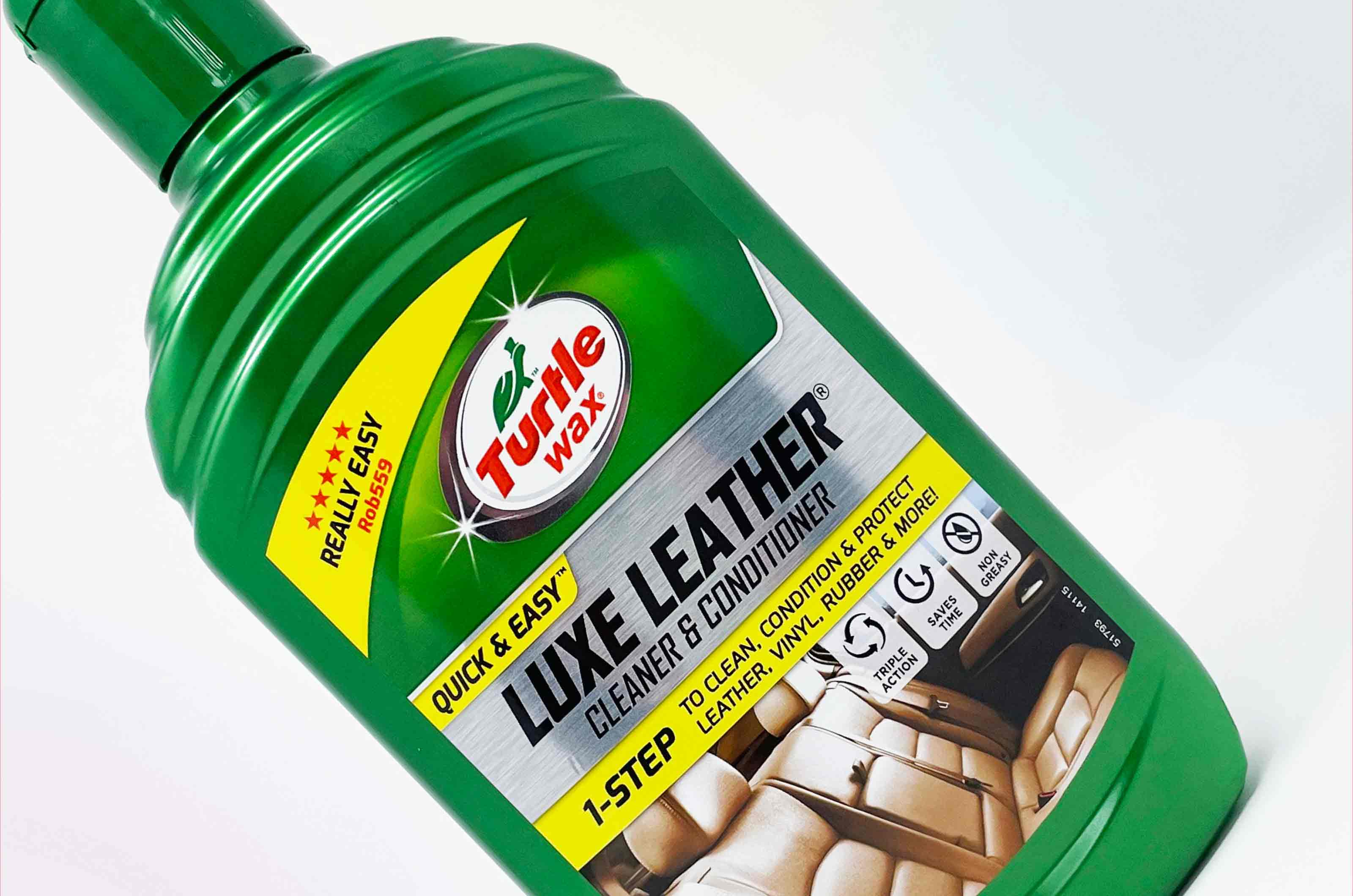 Turtle Wax leather cleaner