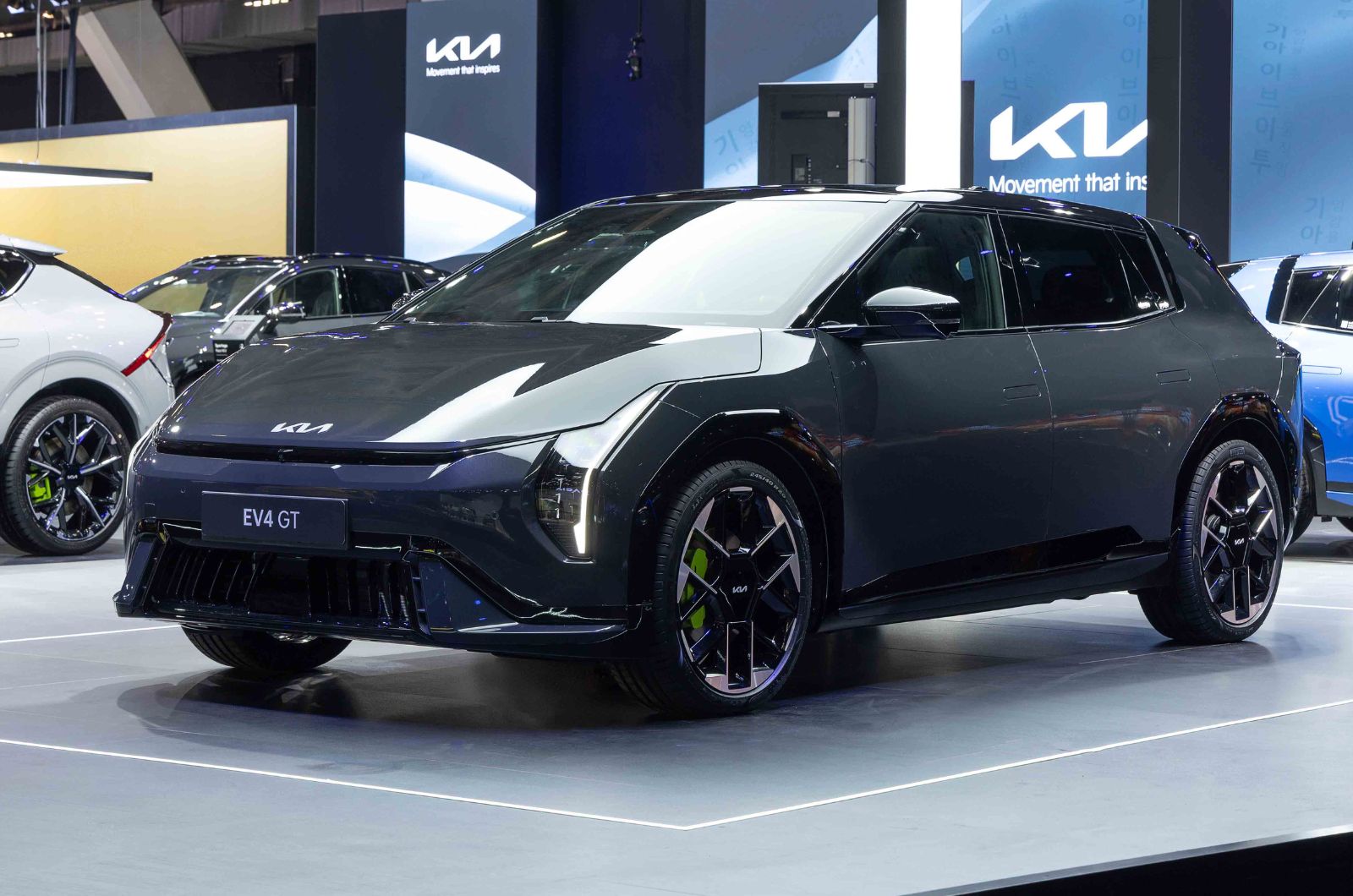 Kia EV4 GT hatchback static