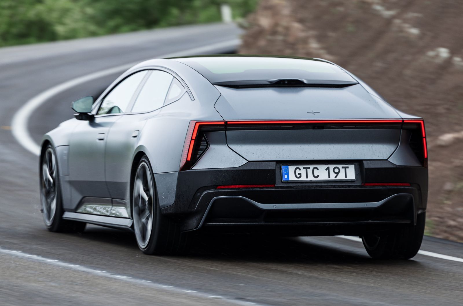 Polestar 5 rear dynamic