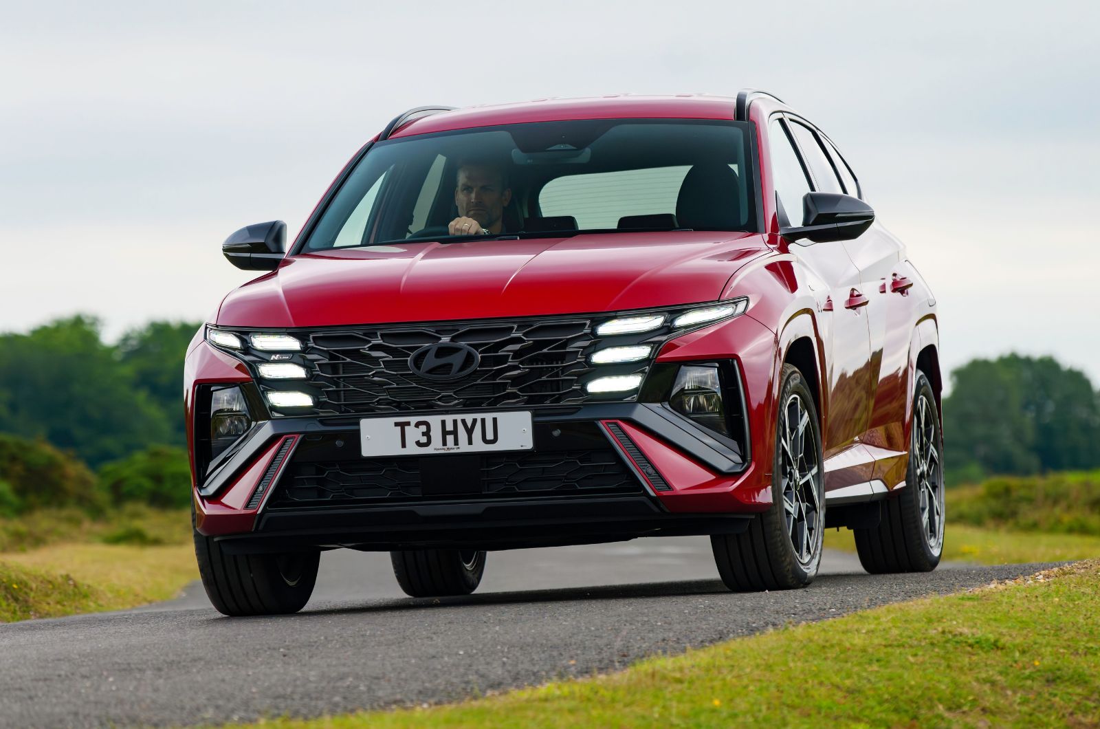 Hyundai Tucson front dynamic