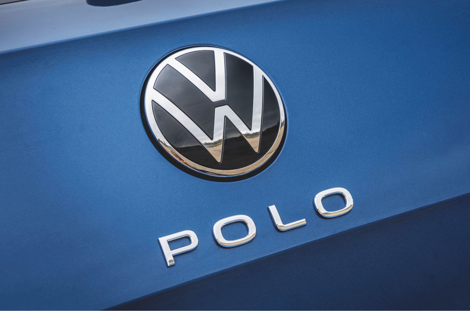 Volkswagen Polo Black Edition exterior badge detail