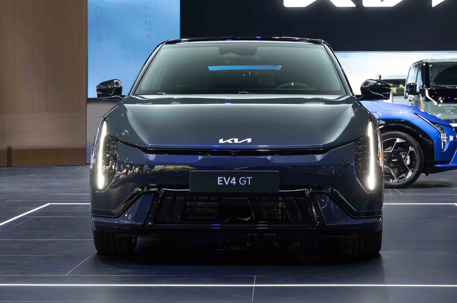 Kia EV4 GT hatchback static