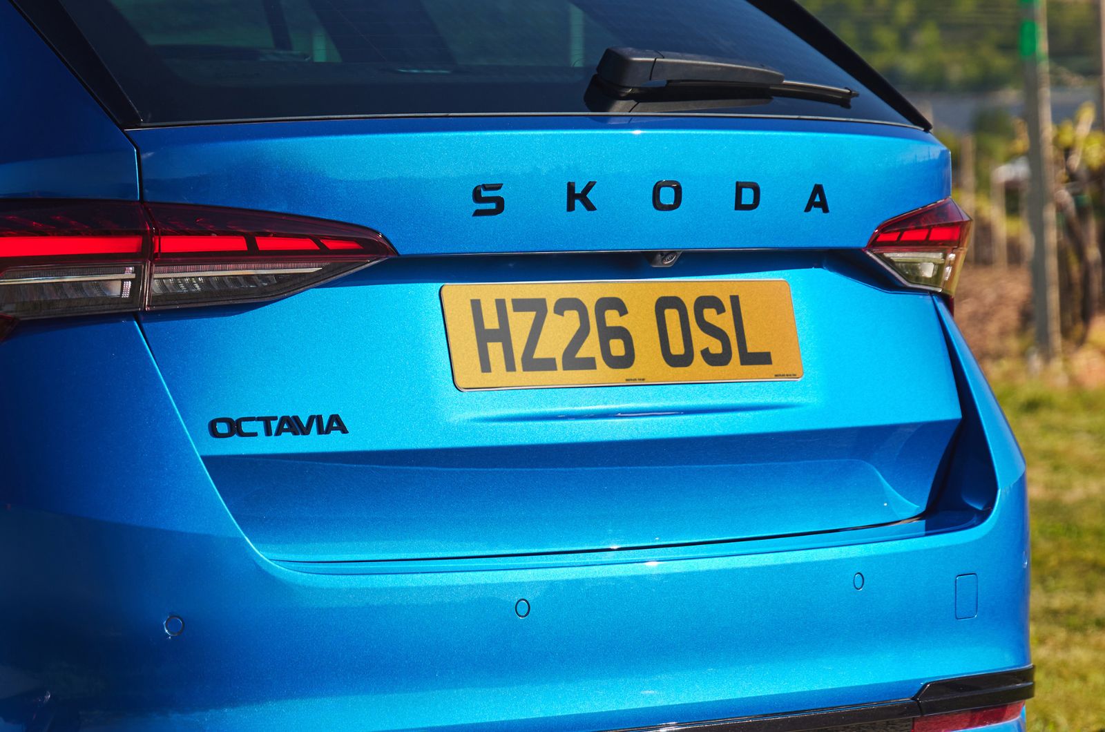 2026 Skoda Octavia estate rear details