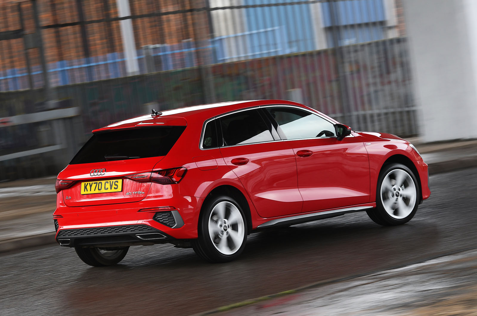 Used Audi A3 2020-present rear cornering