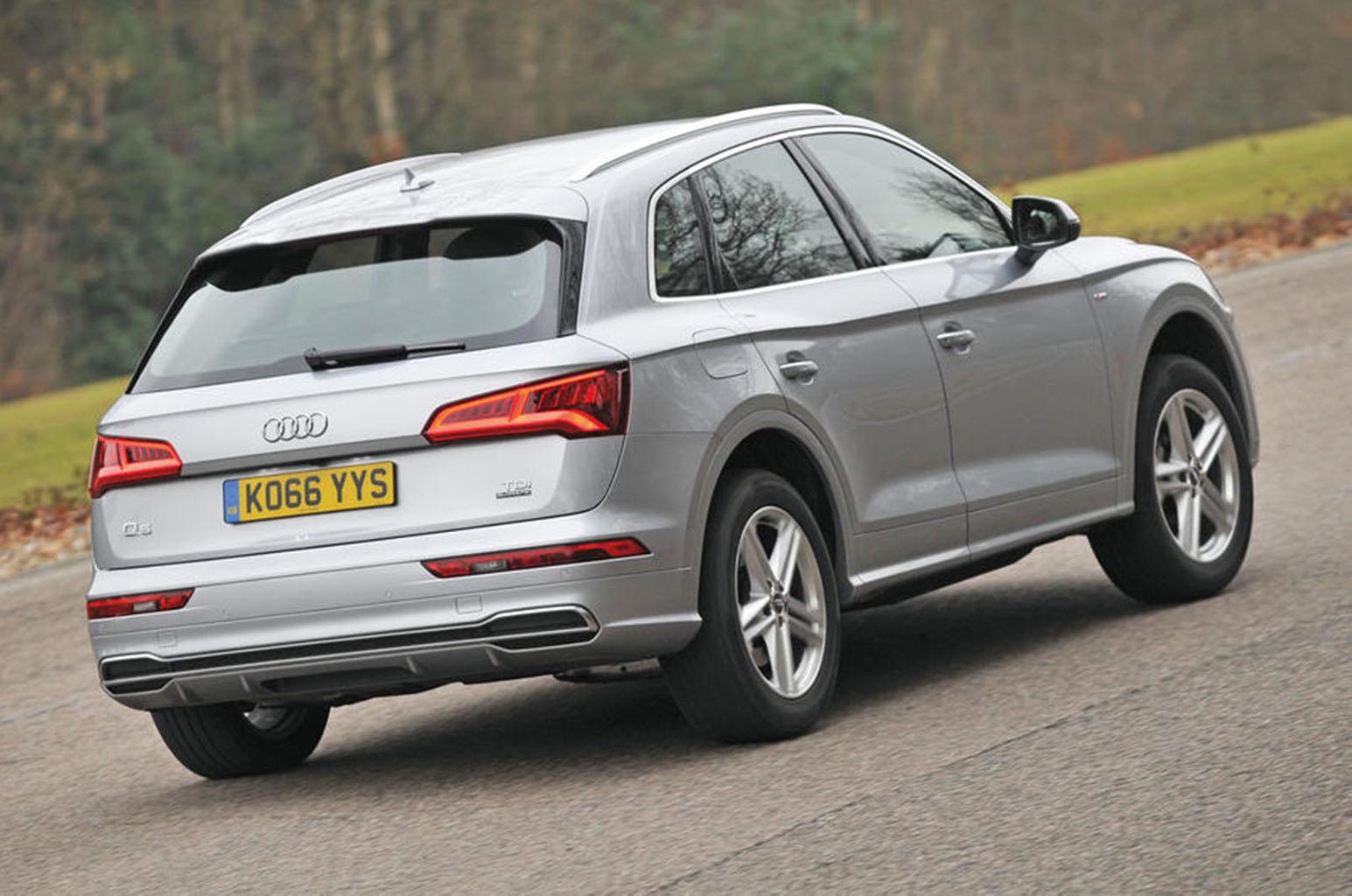 Used Audi Q5 2017-present rear driving
