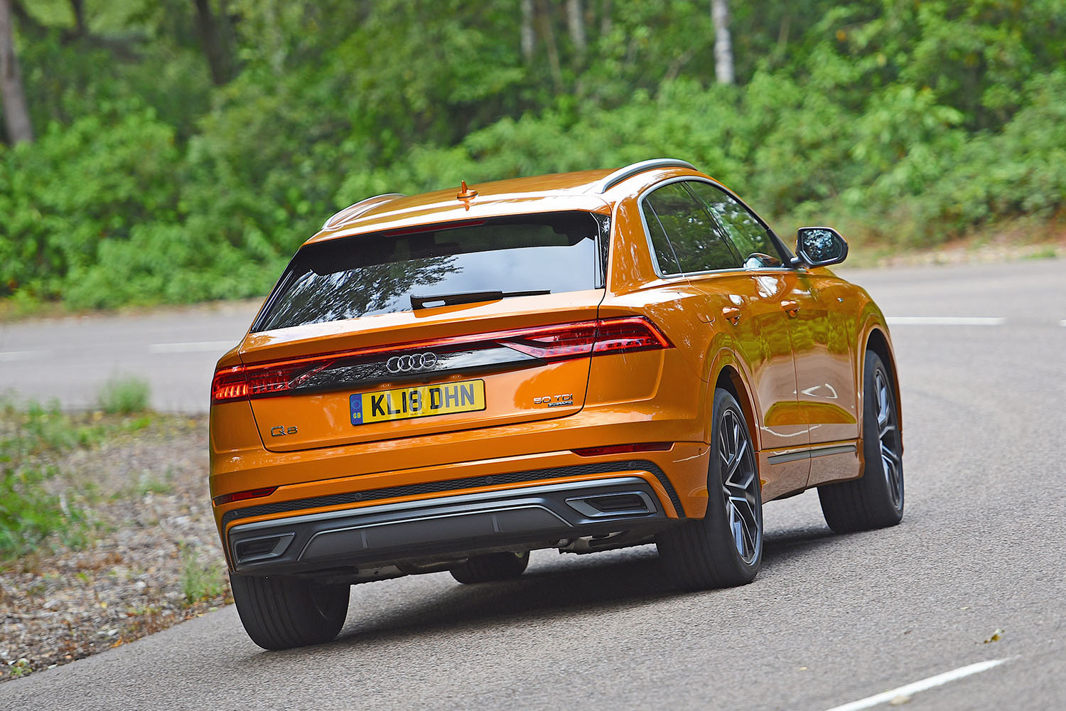 Used Audi Q8 2018-2024 rear