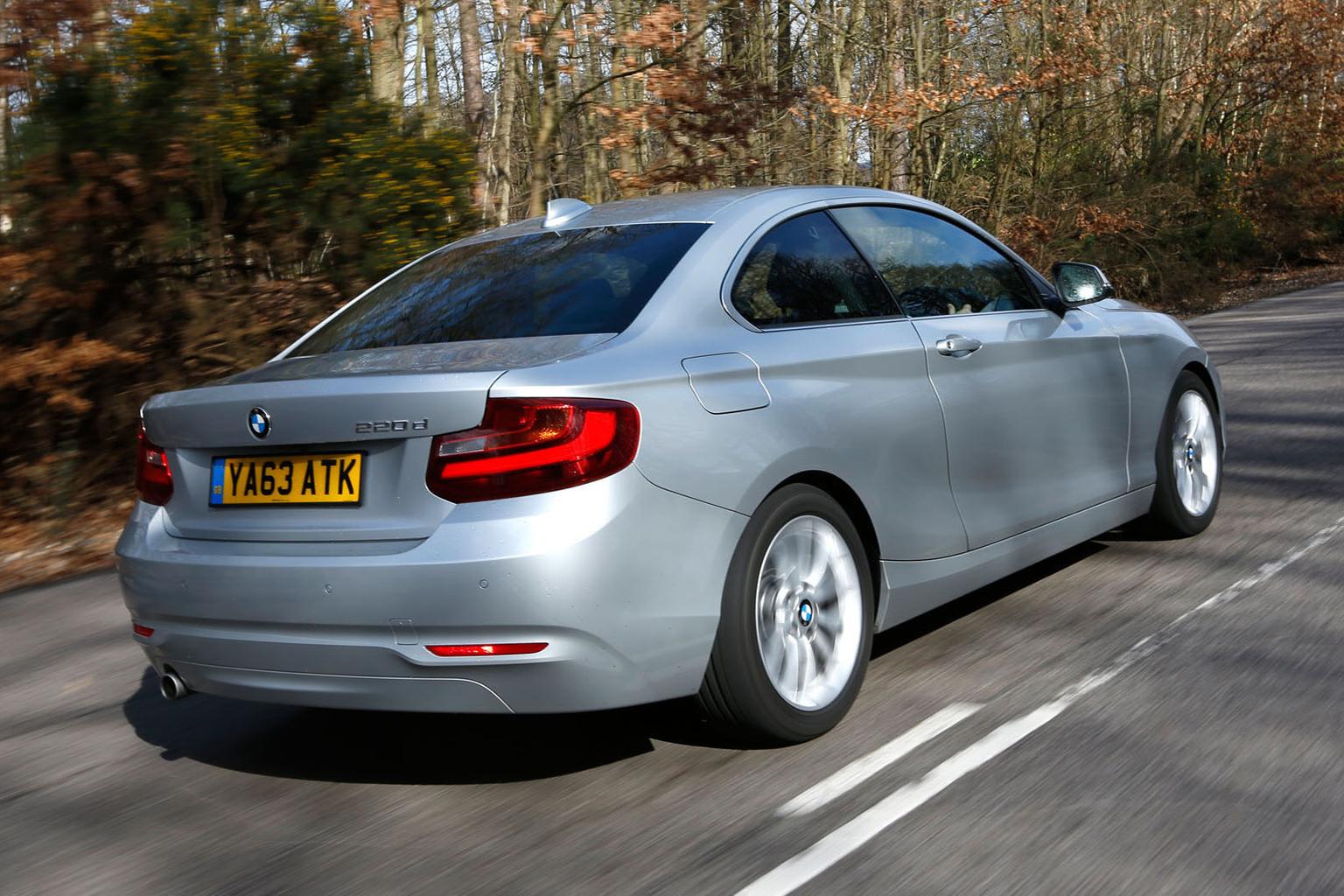 Used BMW 2 Series Coupe 14-21 rear