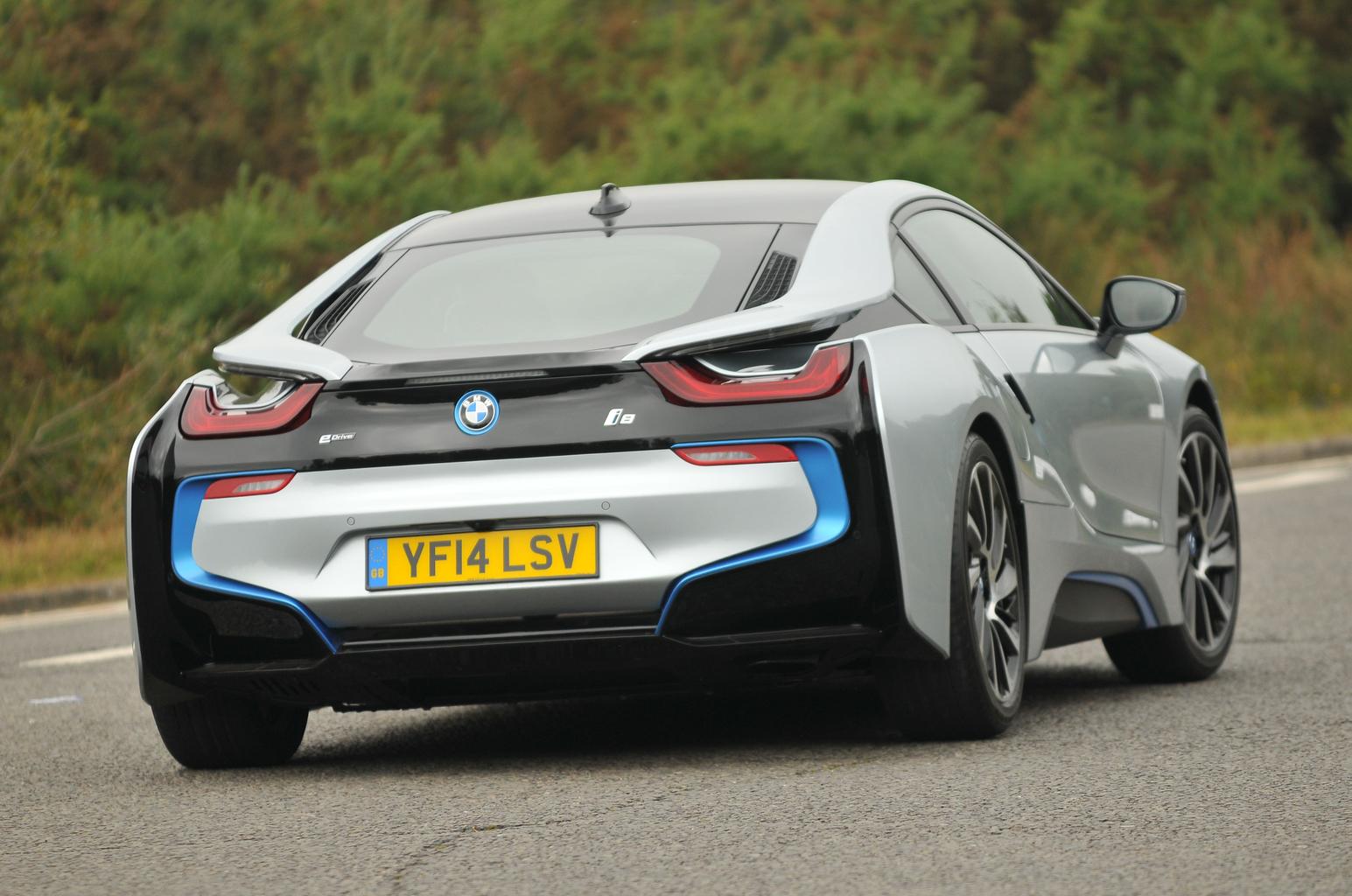 Used BMW i8 Coupe 2014-2020 rear