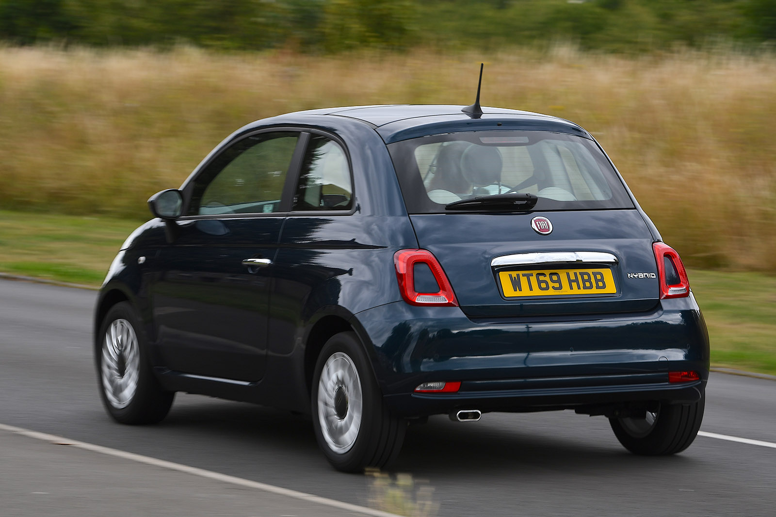 Used Fiat 500 rear left cornering