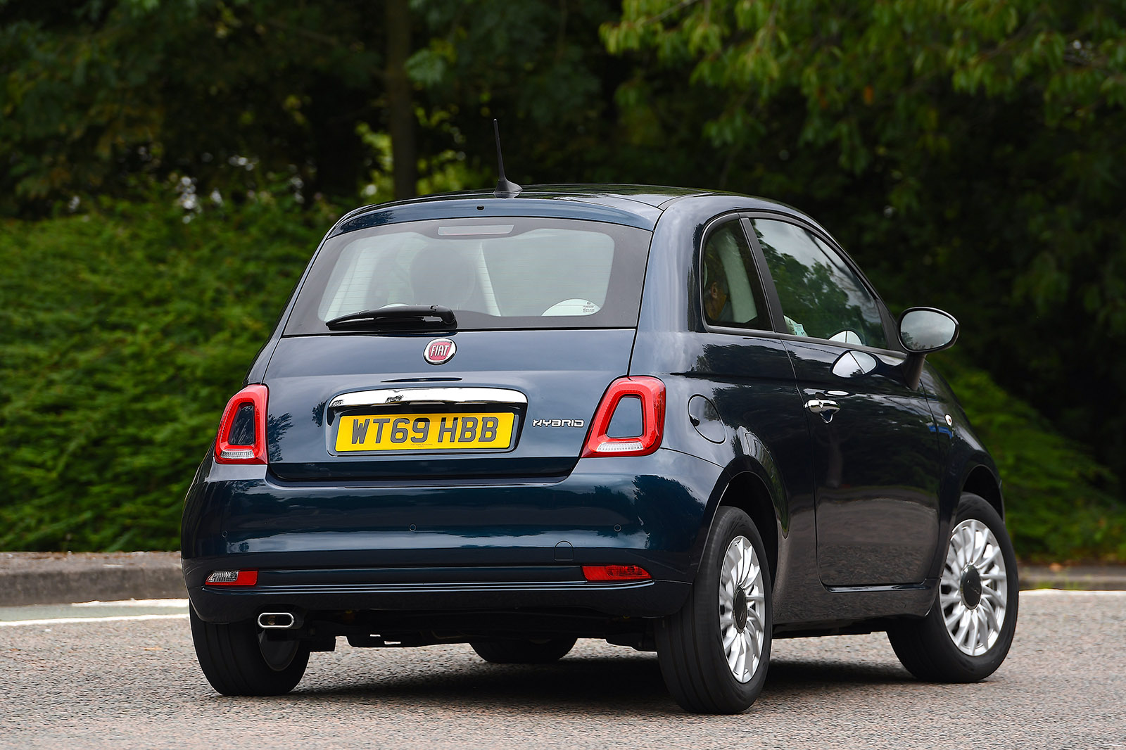 Used Fiat 500 rear right cornering
