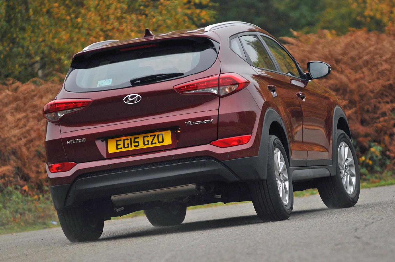 Used Hyundai Tucson rear