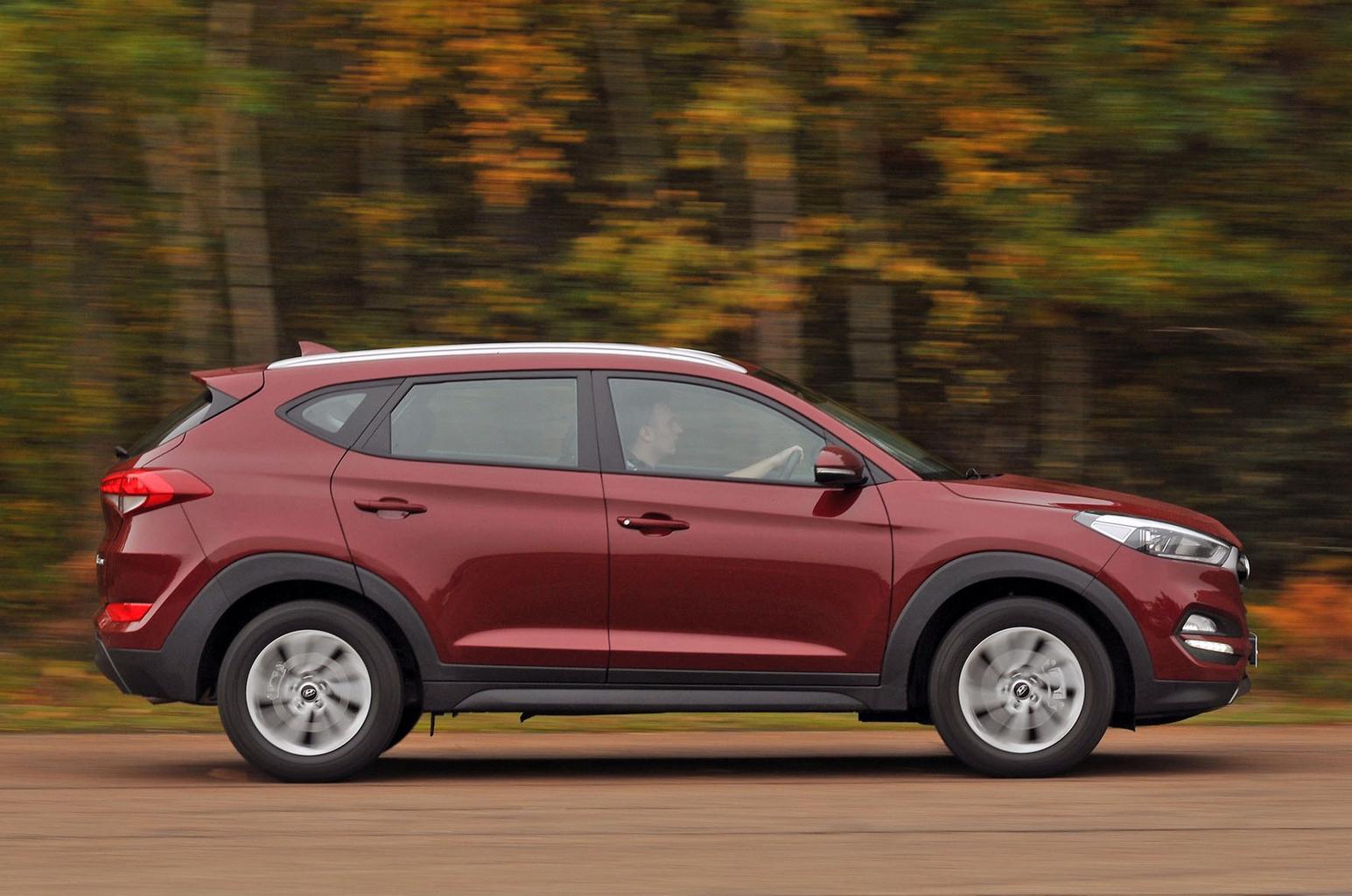 Used Hyundai Tucson side