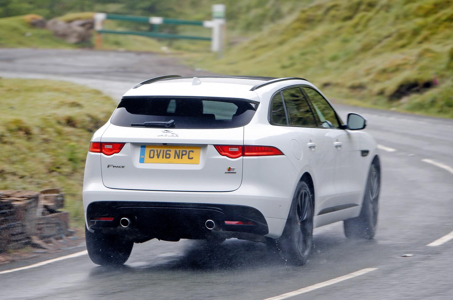 Used Jaguar F-Pace 2016-2024 rear