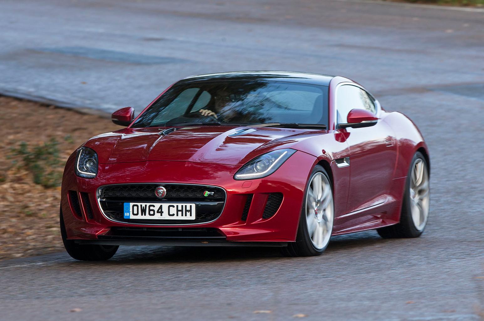 Used Jaguar F-Type front cornering