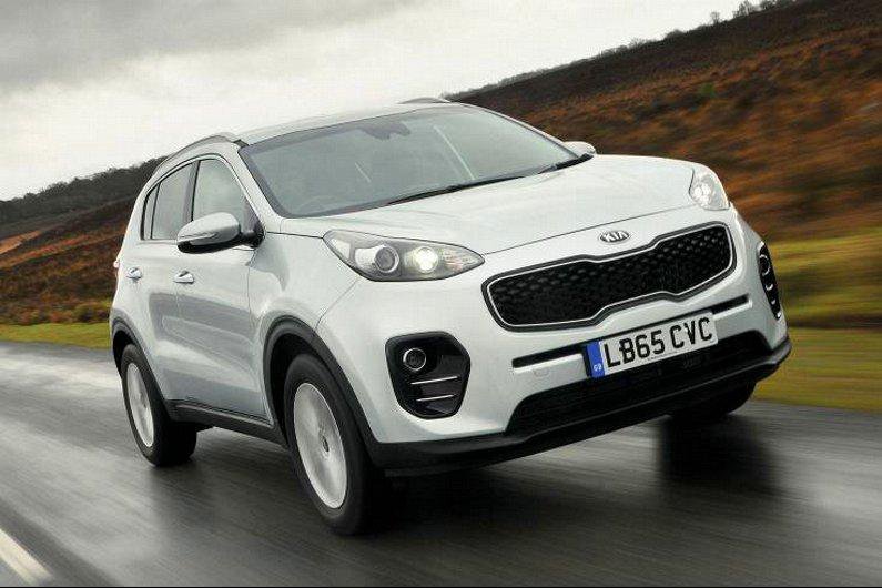 Used Kia Sportage 16-21 front
