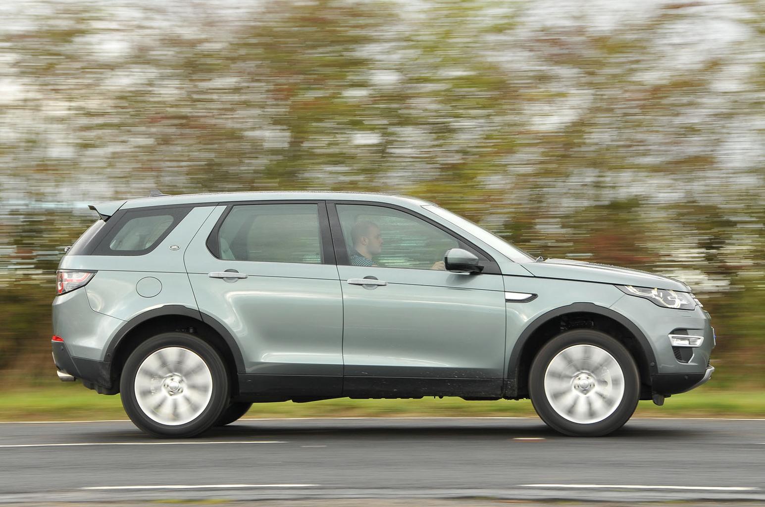 Used Land Rover Discovery Sport 2014-present side driving