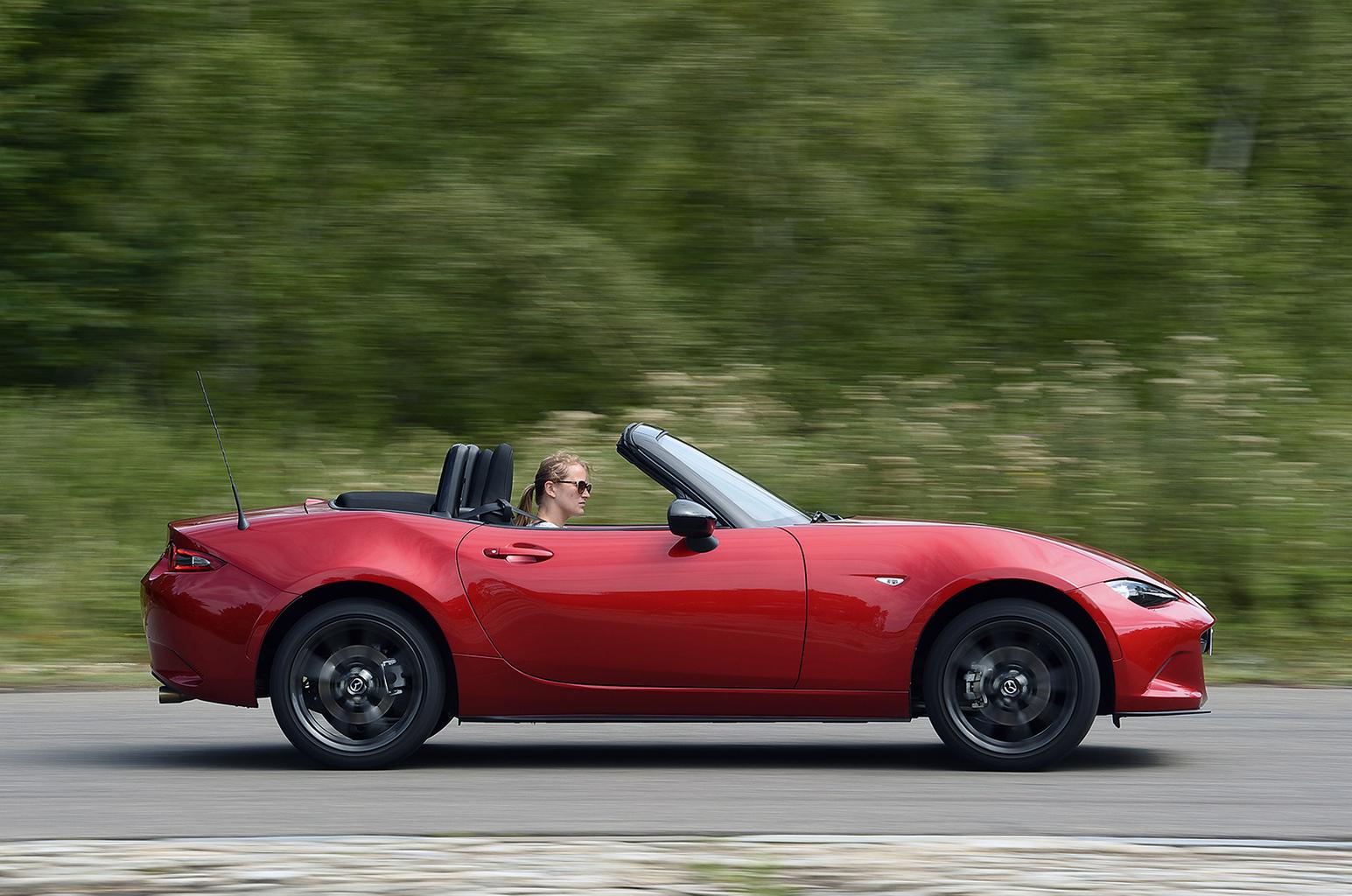 Used Mazda MX-5 2015-present side driving
