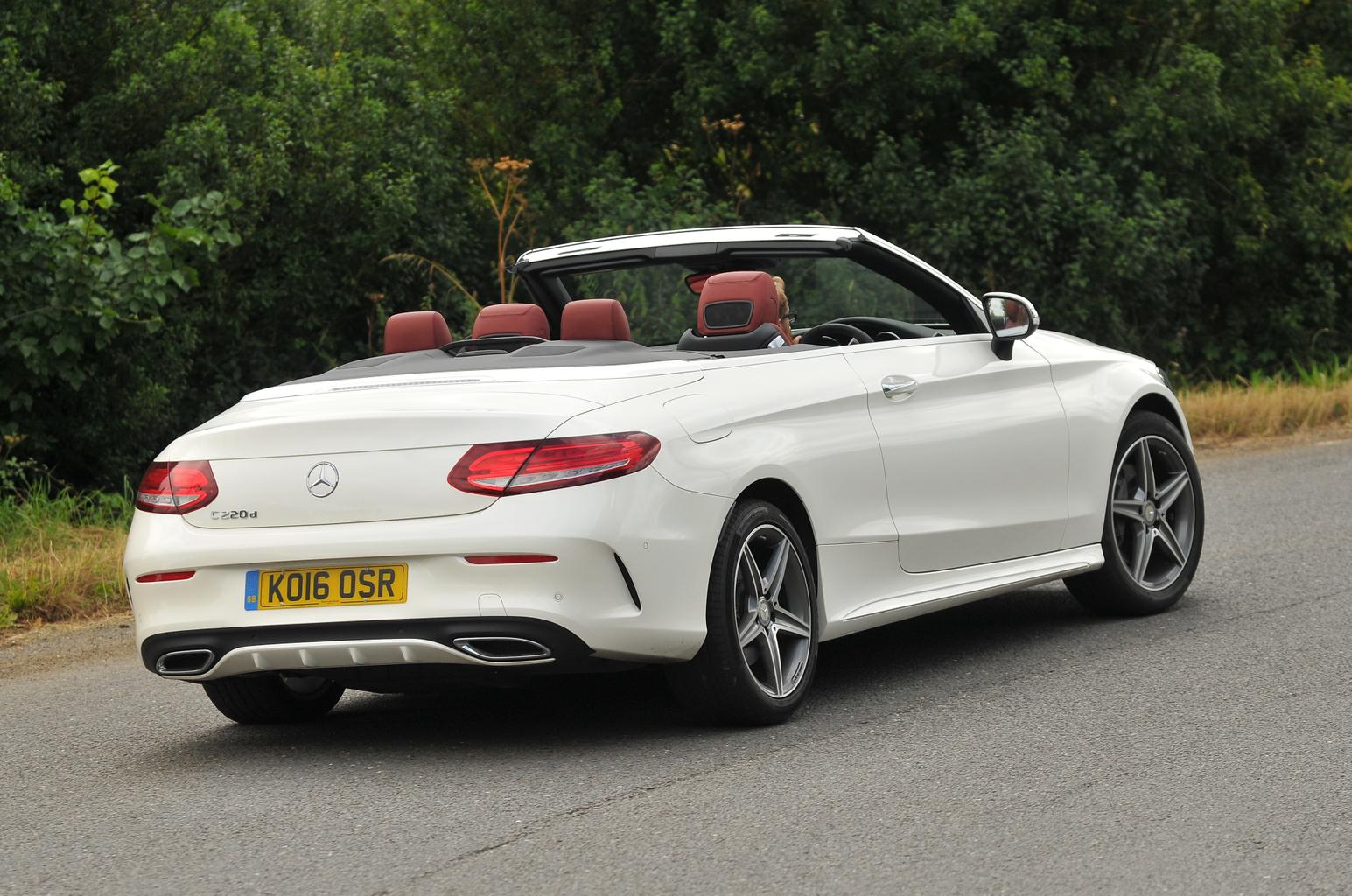 Used Mercedes C-Class Cabriolet 2016-2021 rear