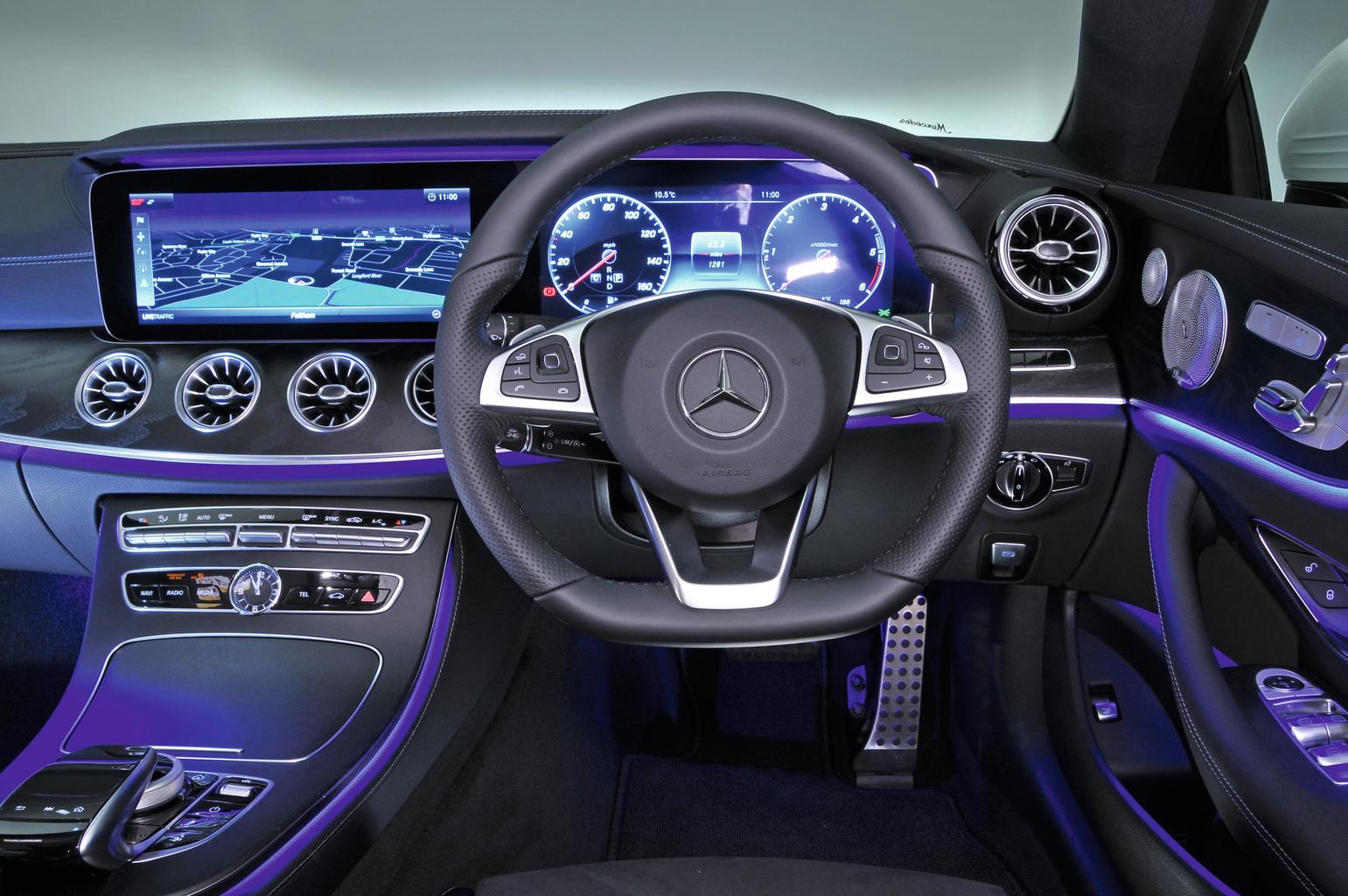 Used Mercedes-Benz E-Class Coupe 2016-2023 dash