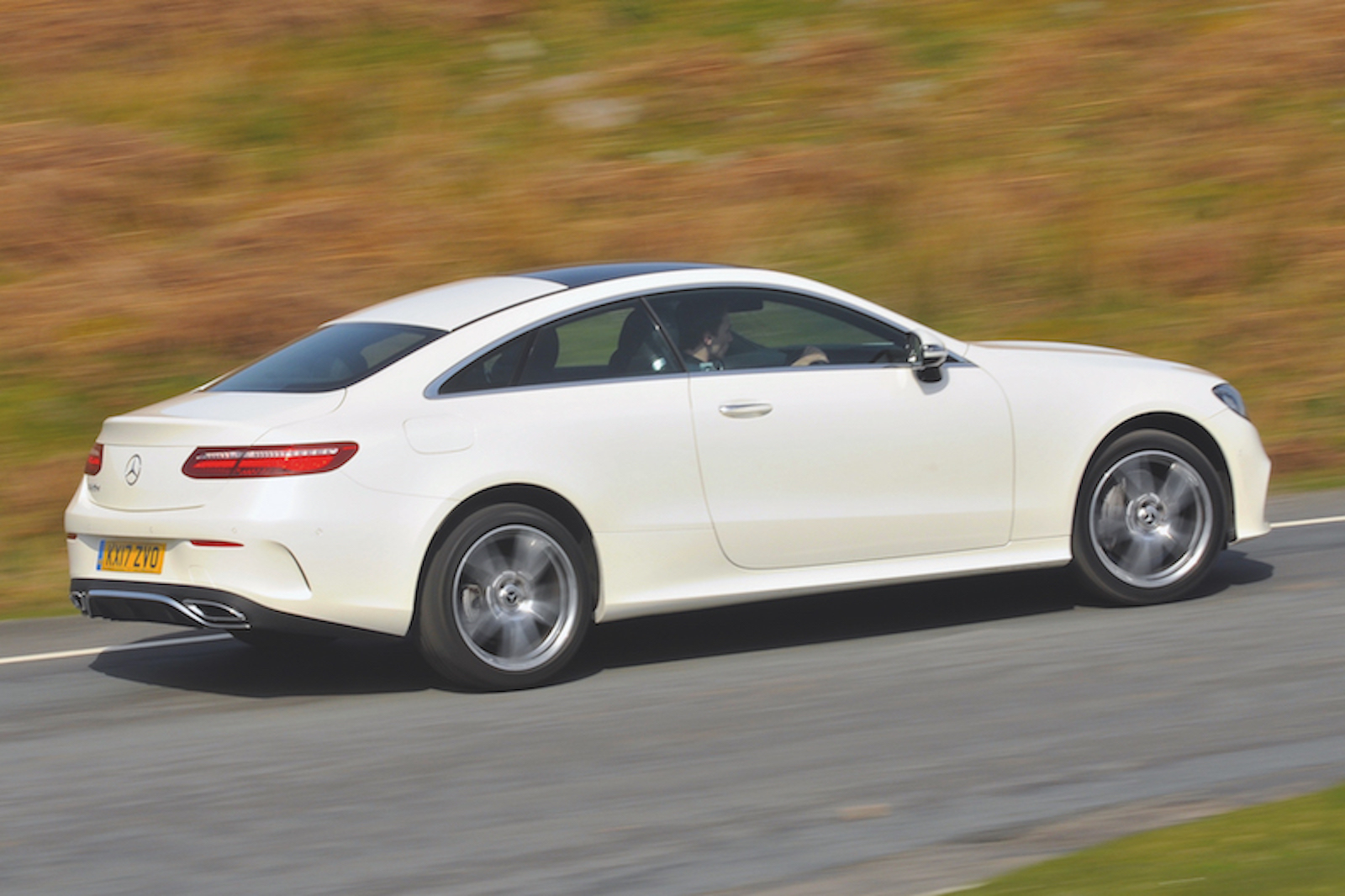 Used Mercedes-Benz E-Class Coupe 2016-2023 rear three quarters