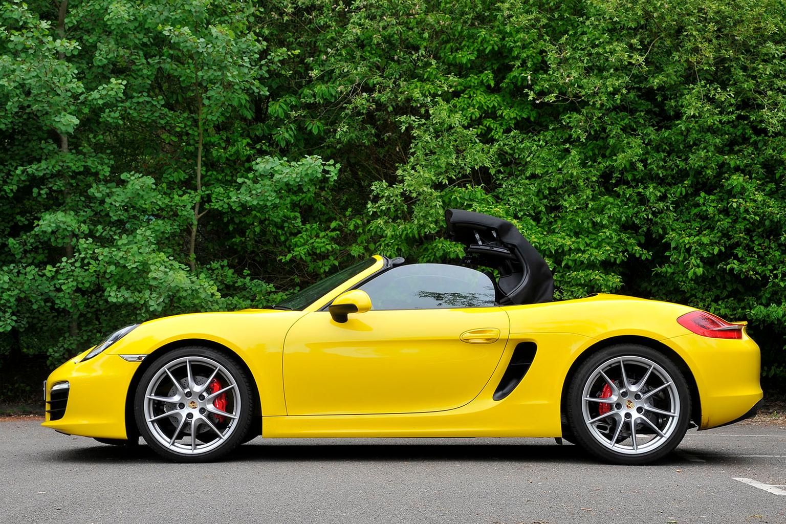 Used Porsche Boxster 2012-2016 side static