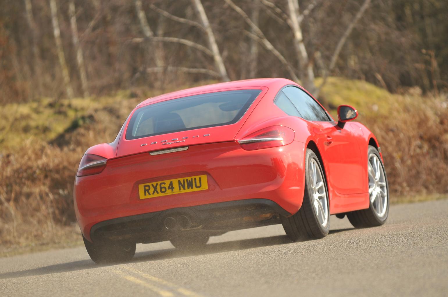 Used Porsche Cayman 2013-2016 rear cornering