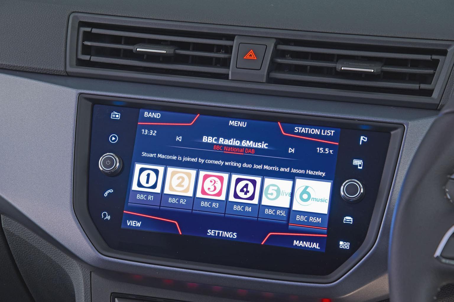 Used Seat Arona 2018-present infotainment